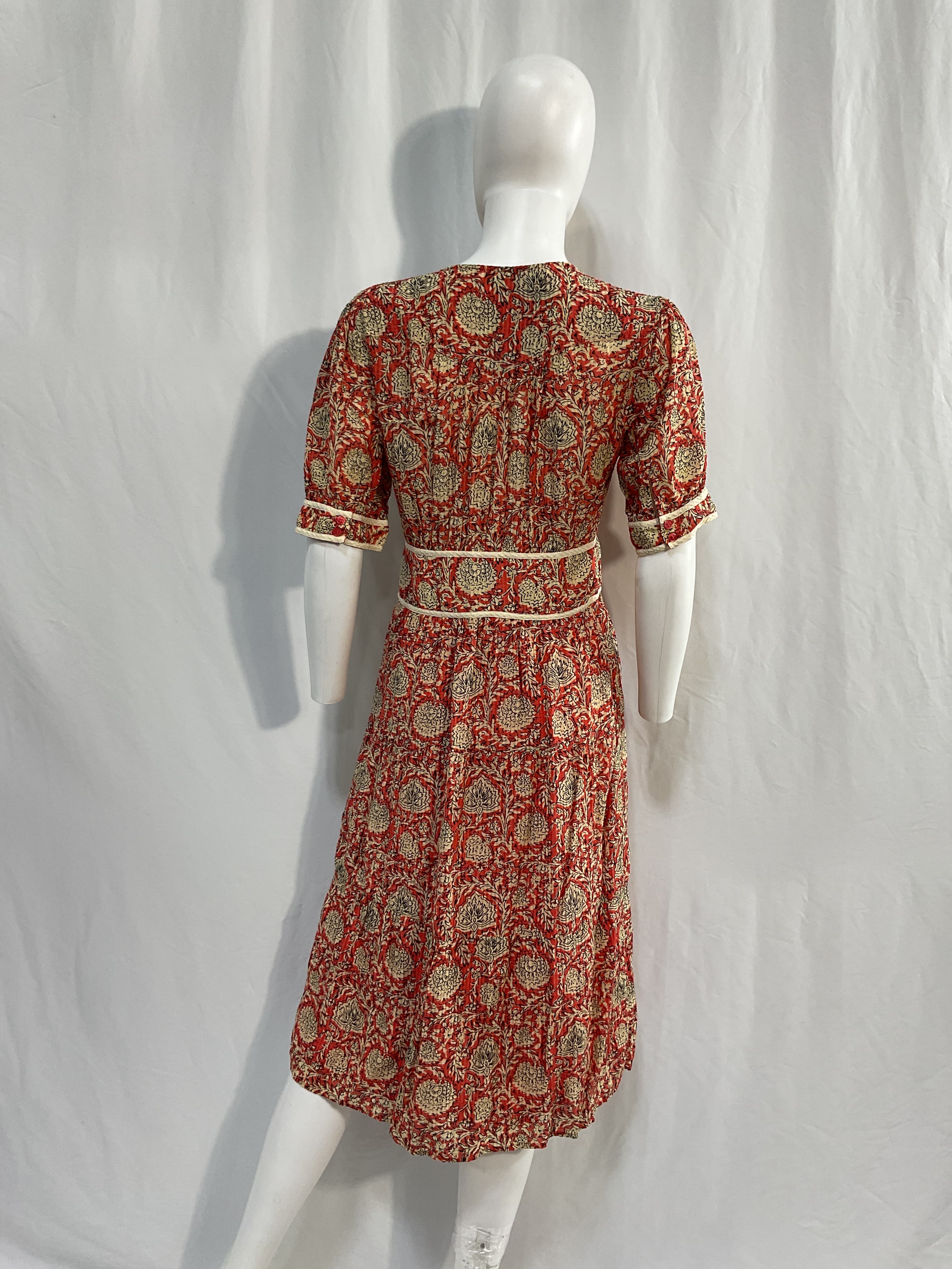 Plume Printed Midi Dress - Image 2