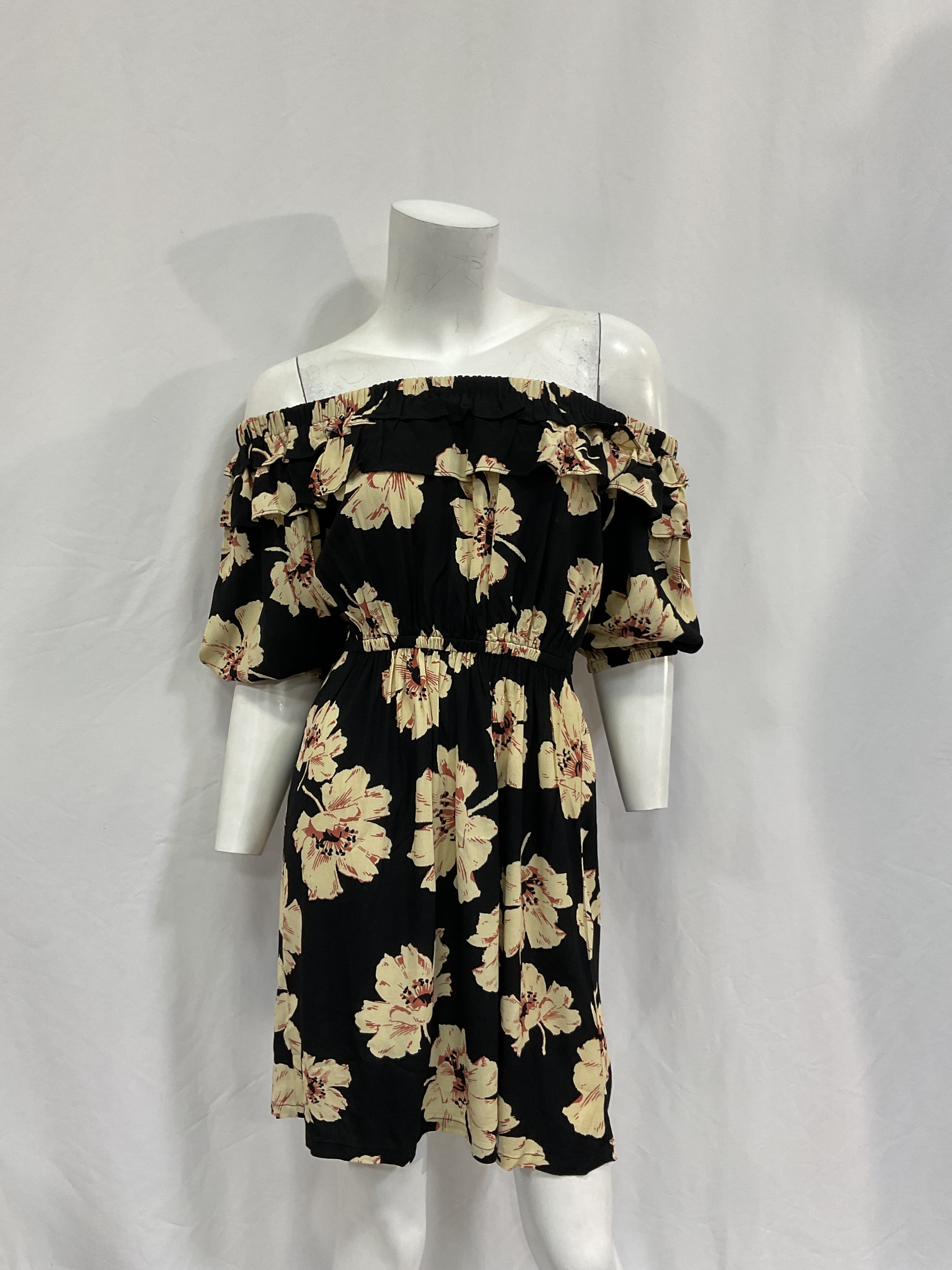 Kiara Floral Print Mini Dress - Image 2