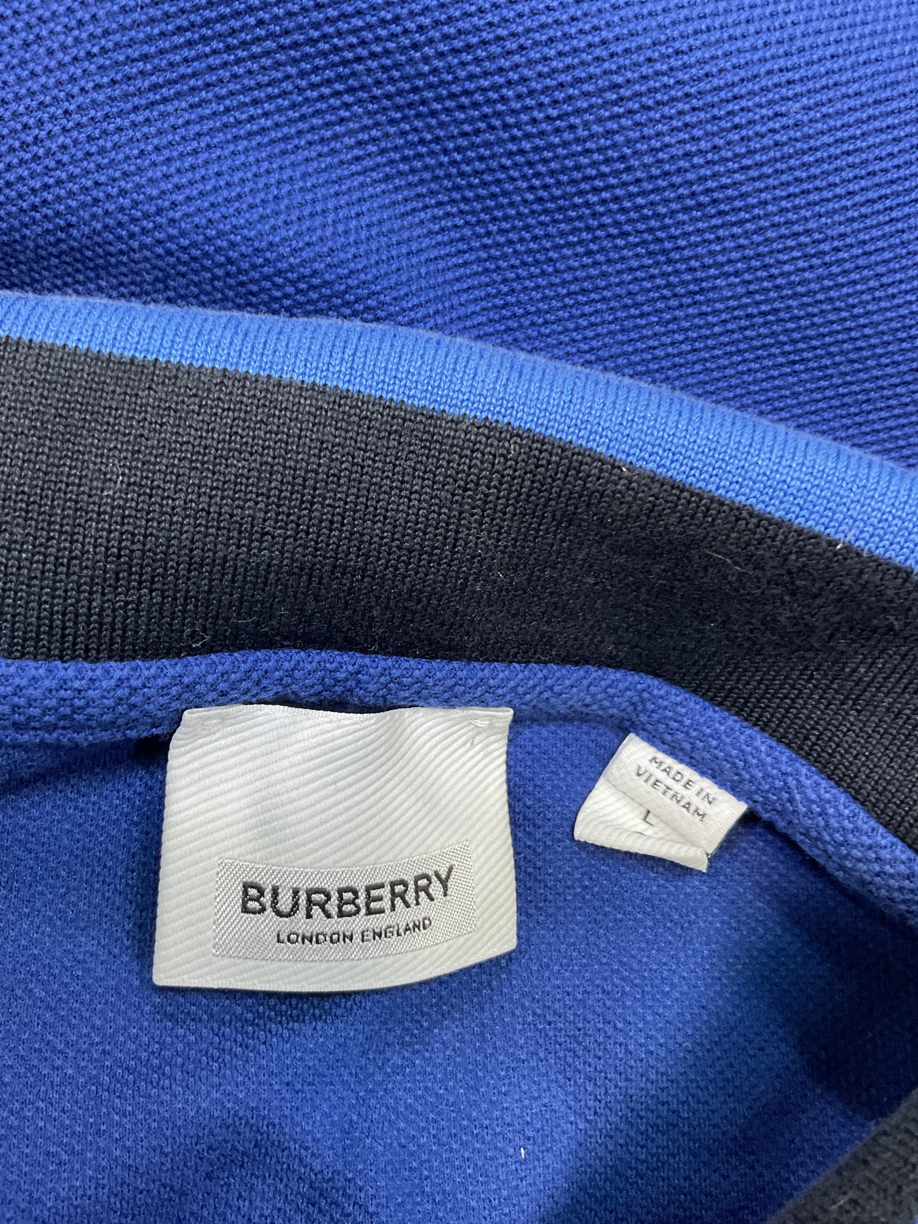 Logo Detail Piqu Polo Shirt - Image 4