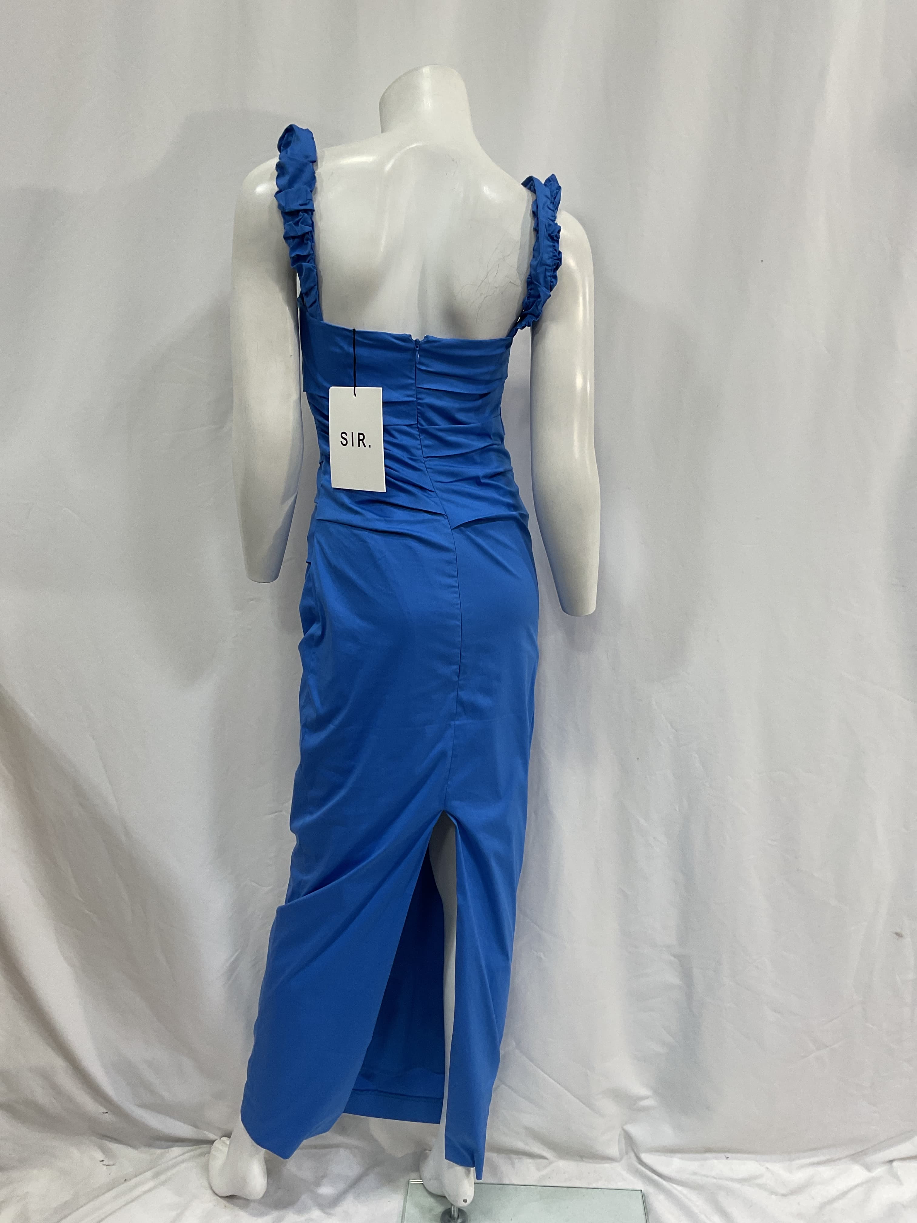 Azul Balconette Gown In Cobalt - Image 2