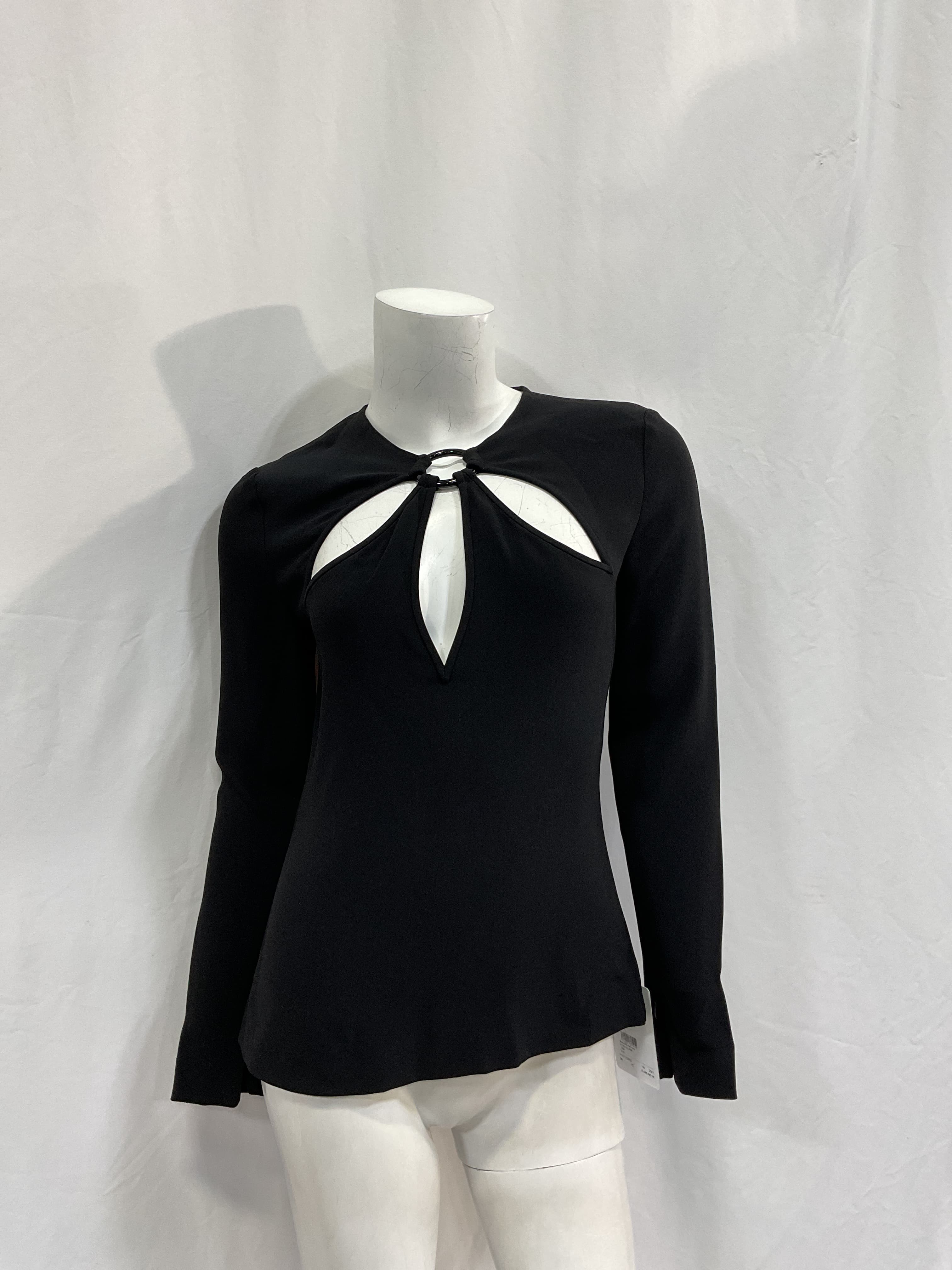 Cut Out Crpe Top - Image 3