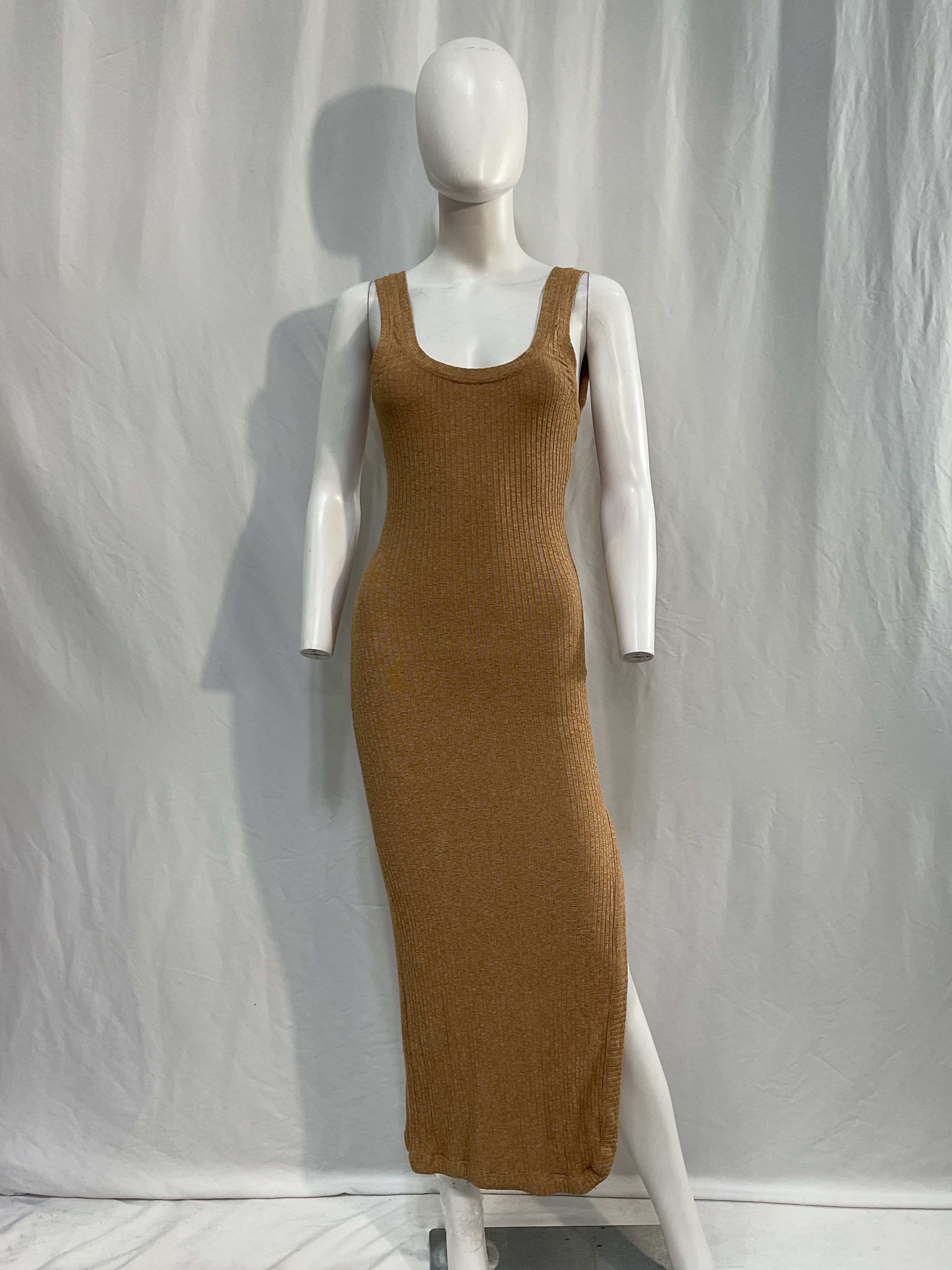Palma Rib Knit Tank Midi Dress - Image 3
