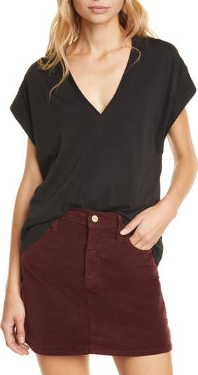 Le Mid Rise V-Neck T-Shirt - Image 1