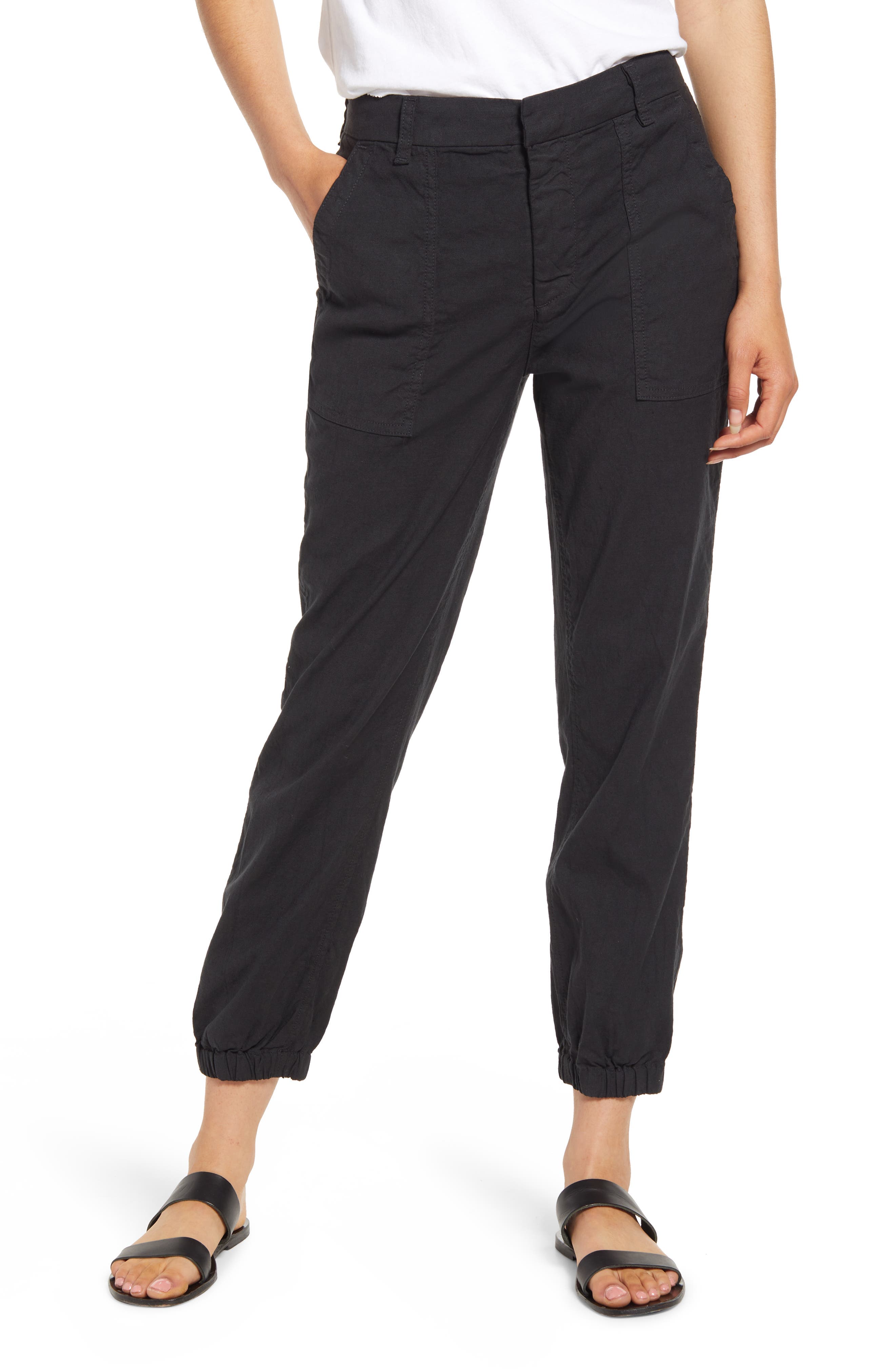 Jameson Cotton & Linen Performance Joggers - Image 1