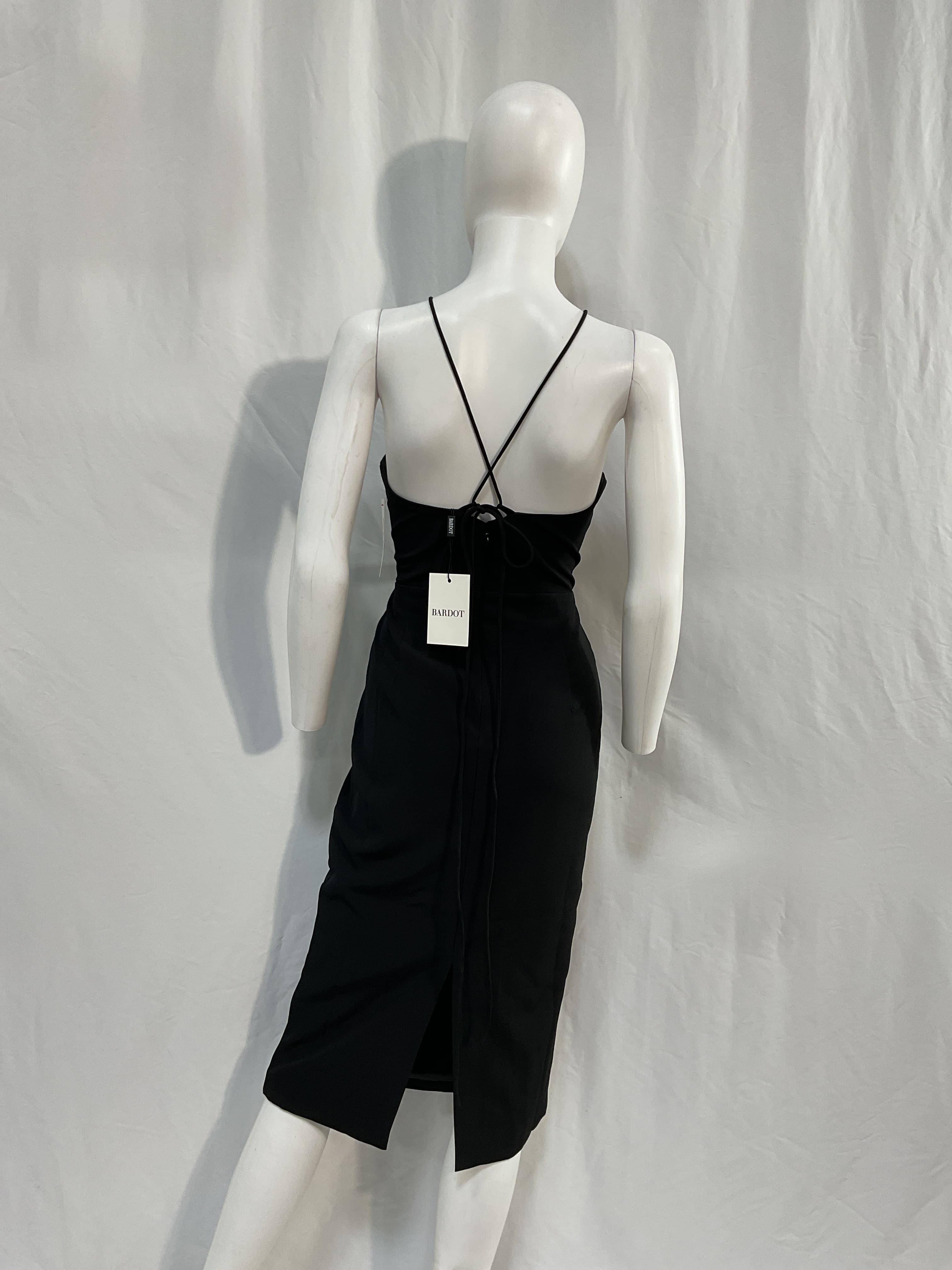 Cristabel Plunge Midi Dress - Image 2