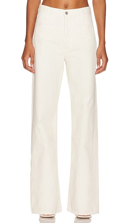 Gaucho Trouser In Marzipan - Image 1