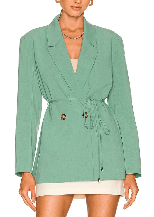 Aspenn Suiting Blazer In Pine - Image 1