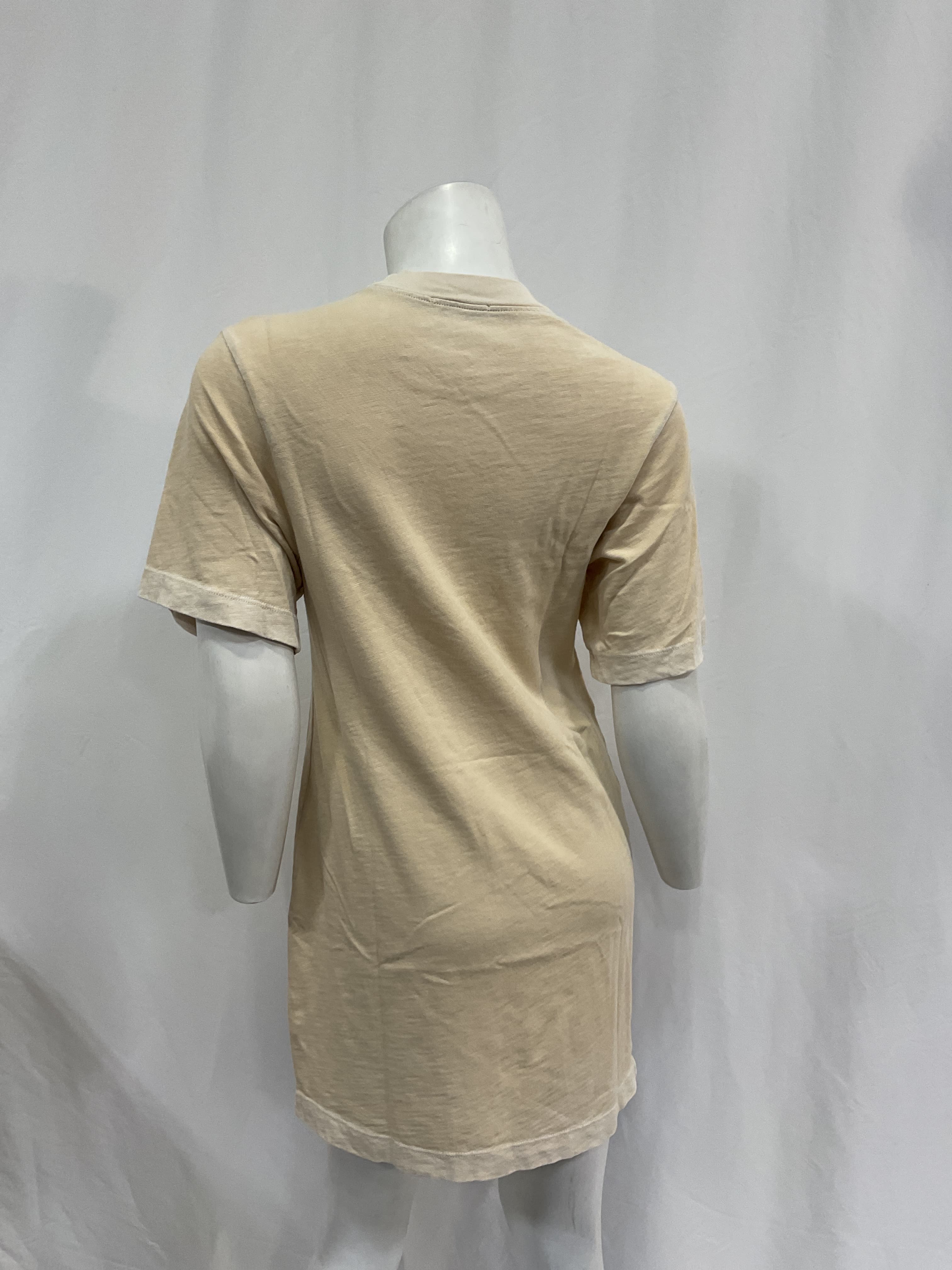 Cotton Citizen X Revolve Tokyo Short Sleeve Mini Dress In Vintage Oatmeal - Image 4