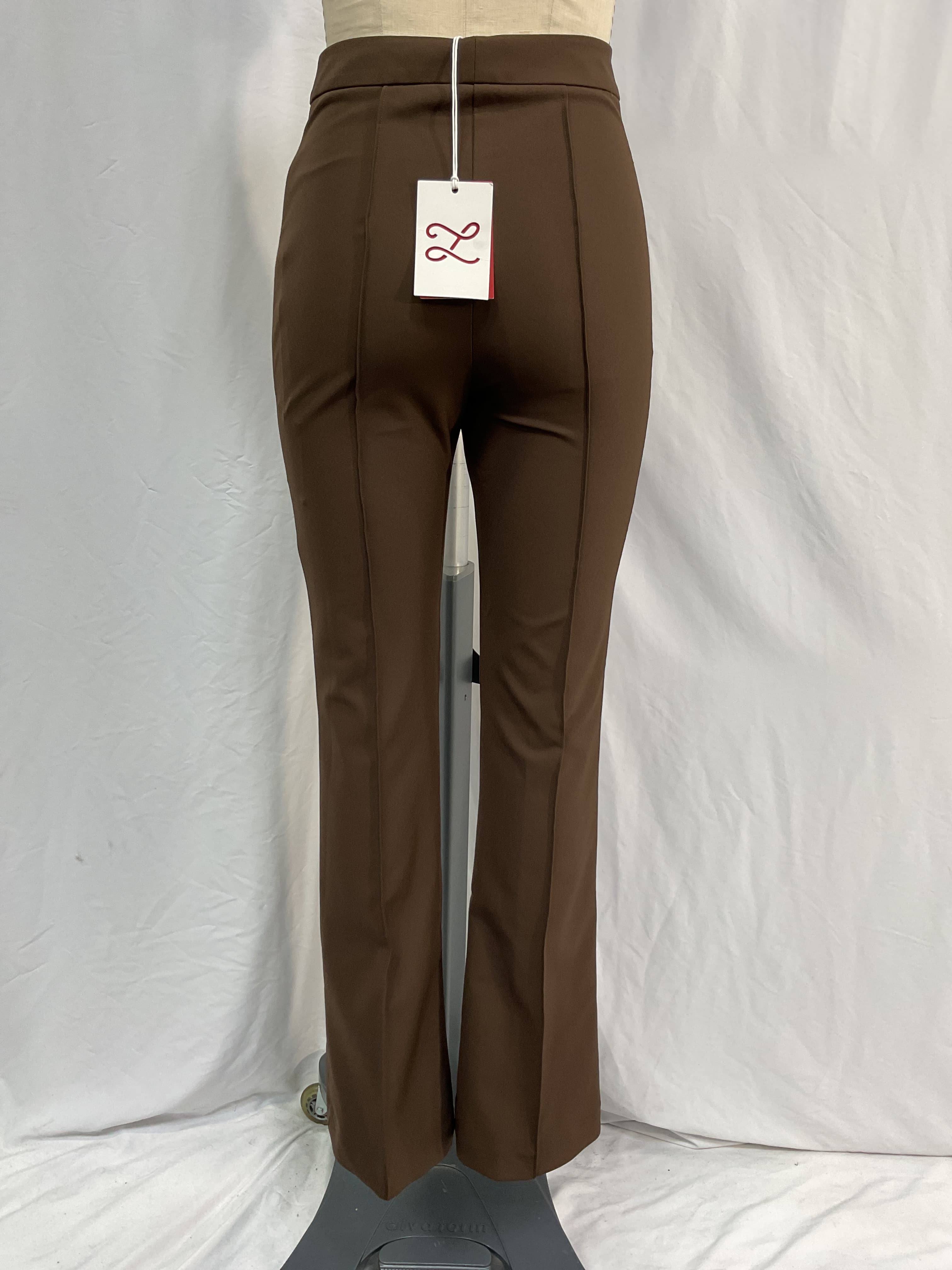 Dominga Pant In Dark Brown - Image 2