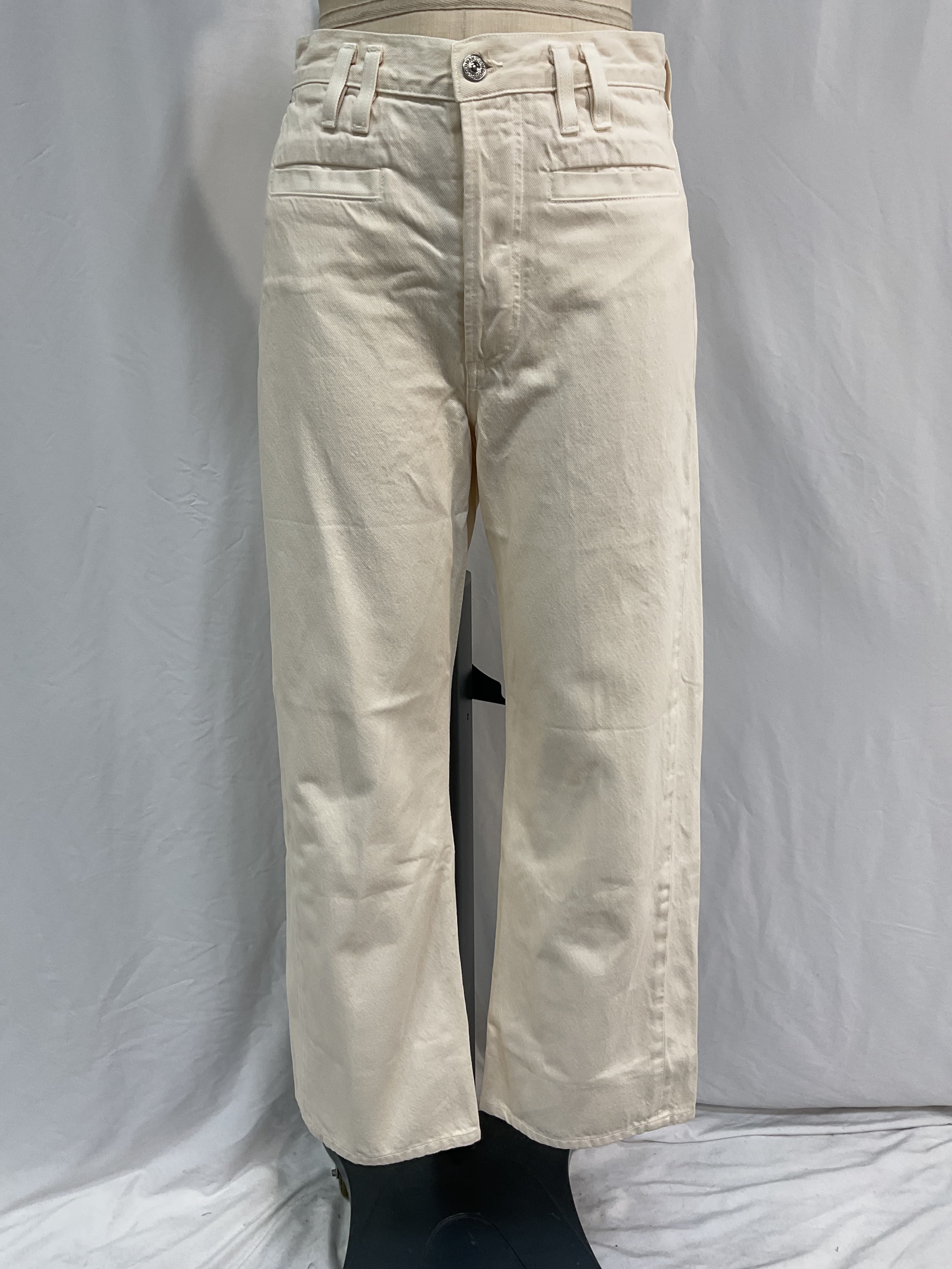 Gaucho Trouser In Marzipan - Image 2