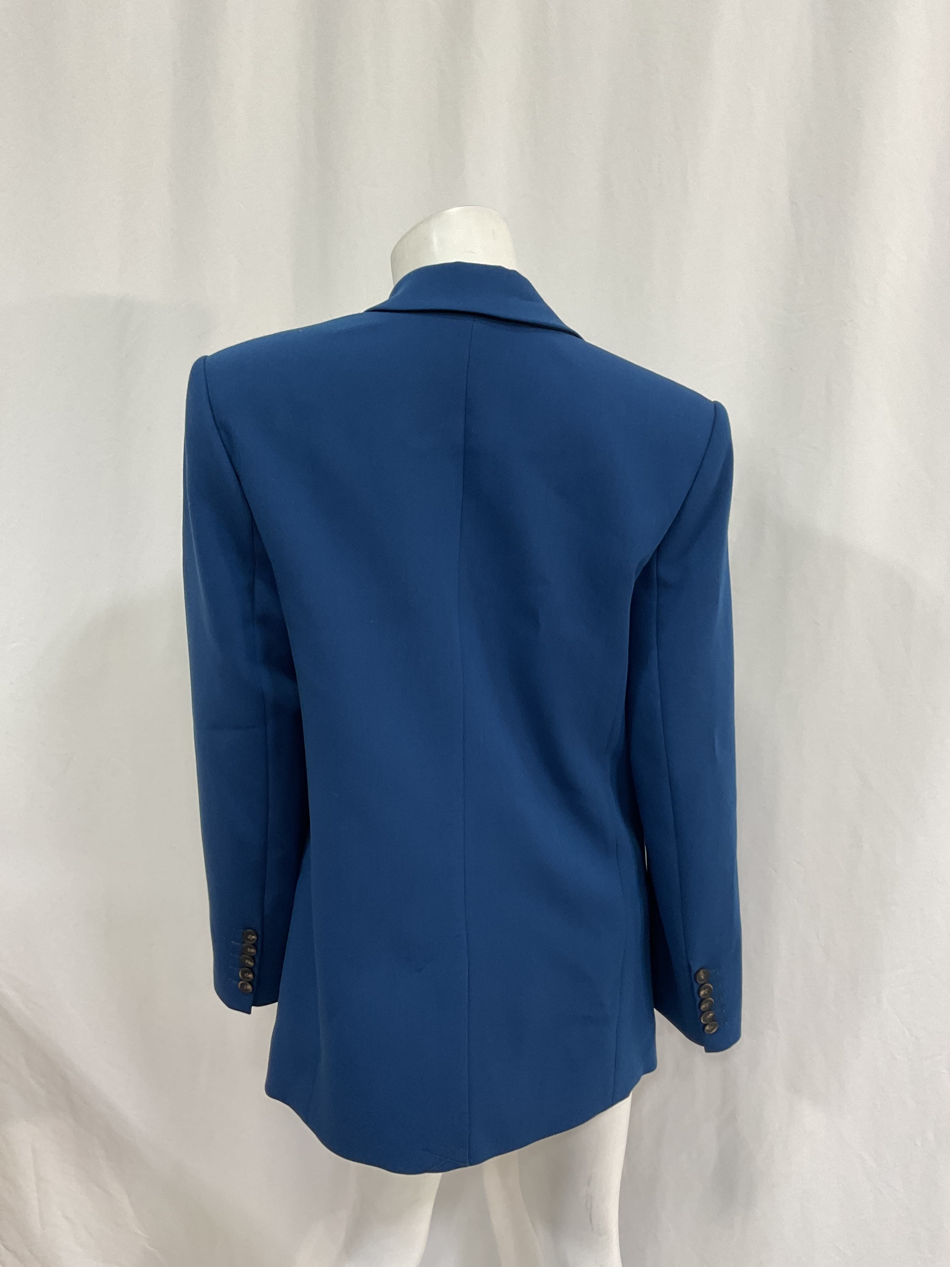 Irena Blazer In Ocean - Image 2