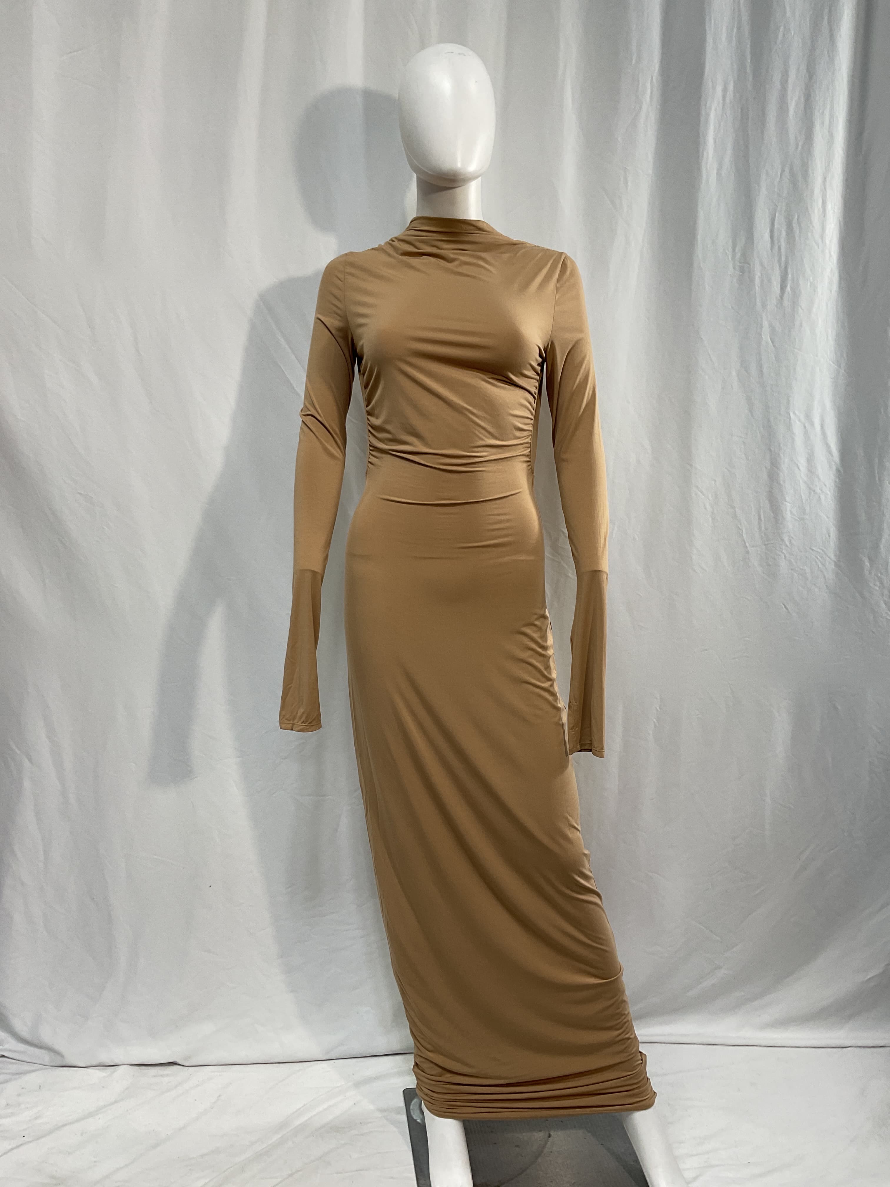Jersey Backless Maxi Dress - Image 2