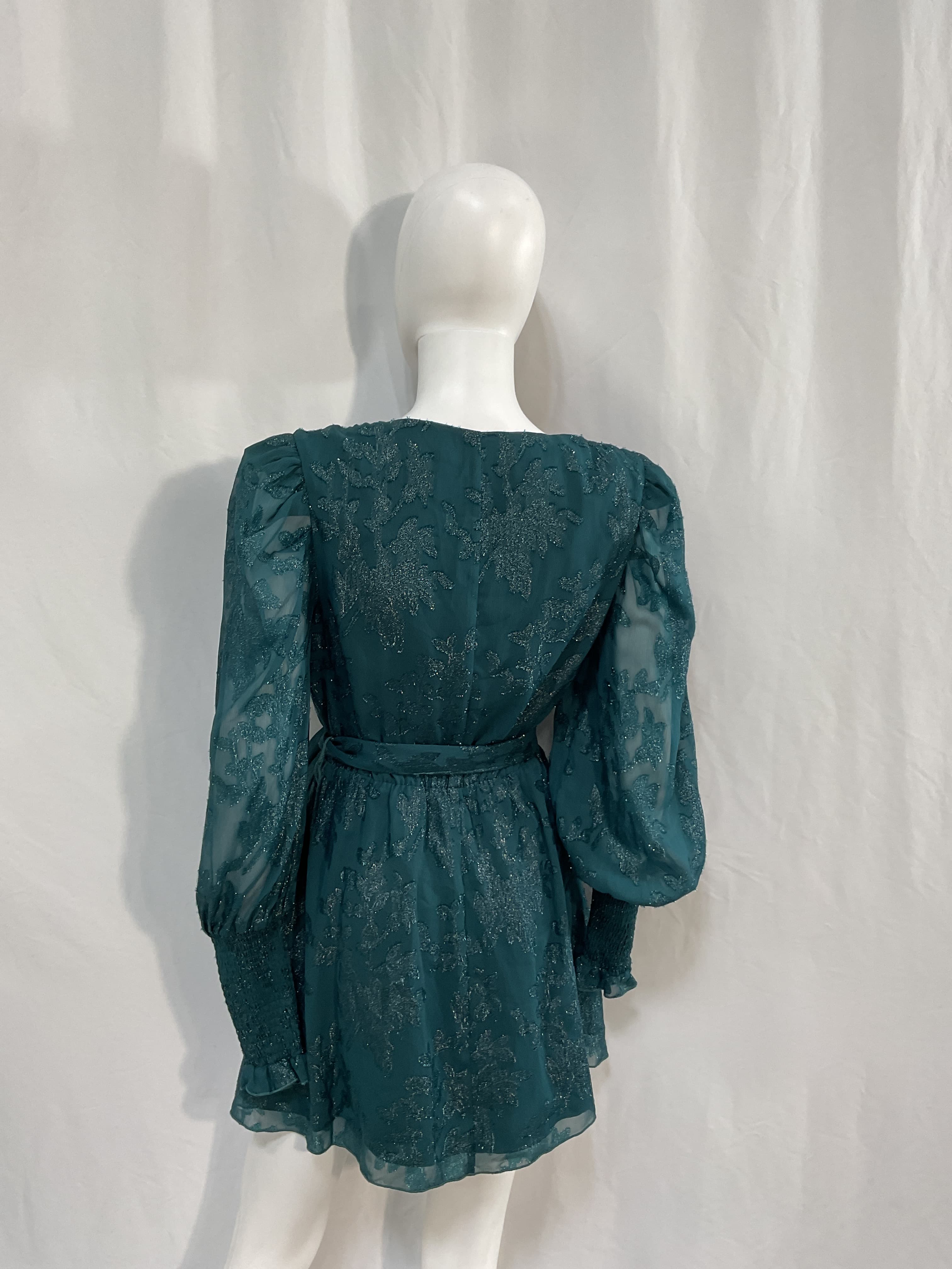 House Of Harlow 1960 X Revolve Sumner Mini Dress In Deep Teal - Image 2