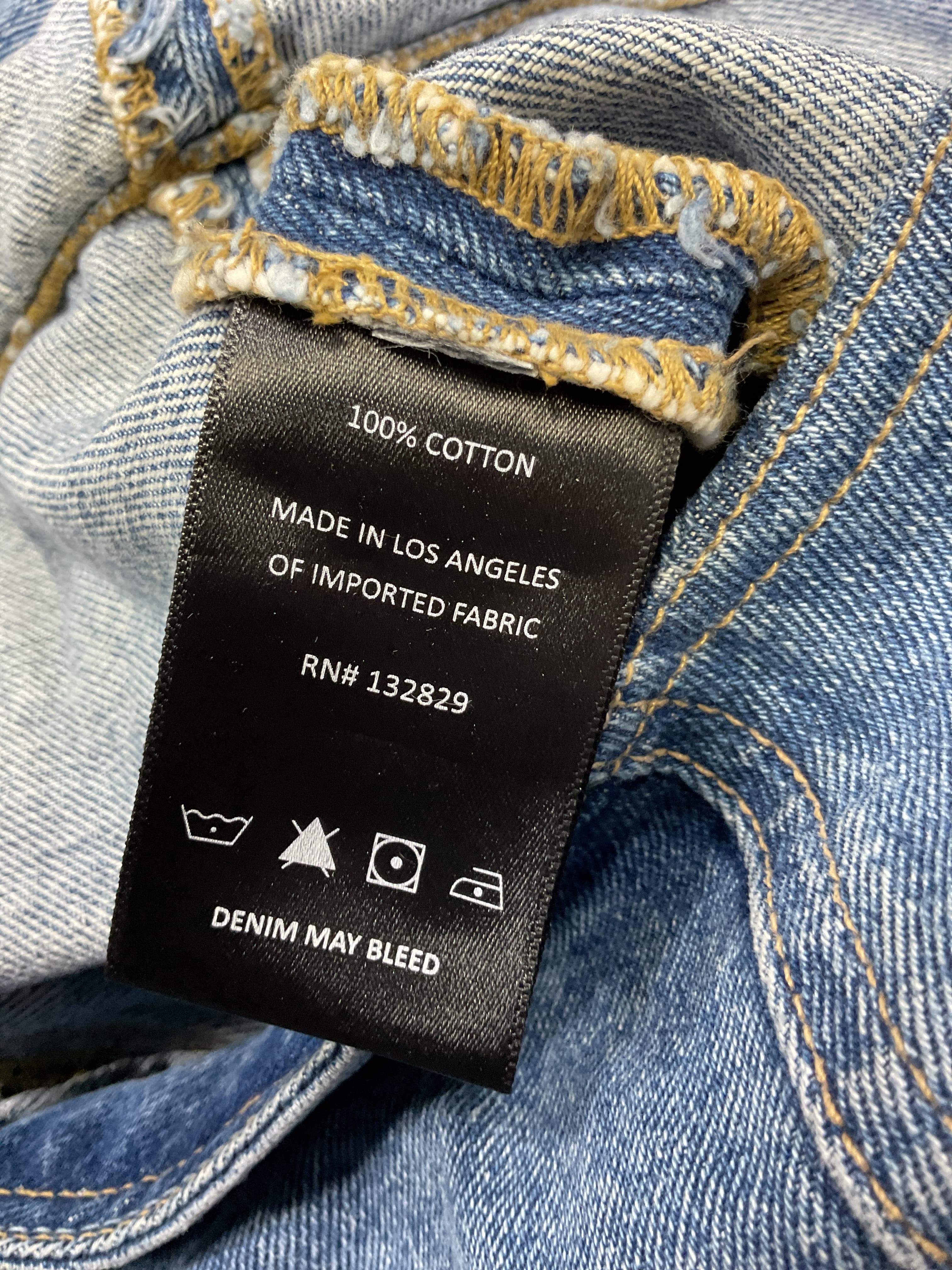 Dundas X Revolve Helena Mini Dress In Washed Indigo - Image 4