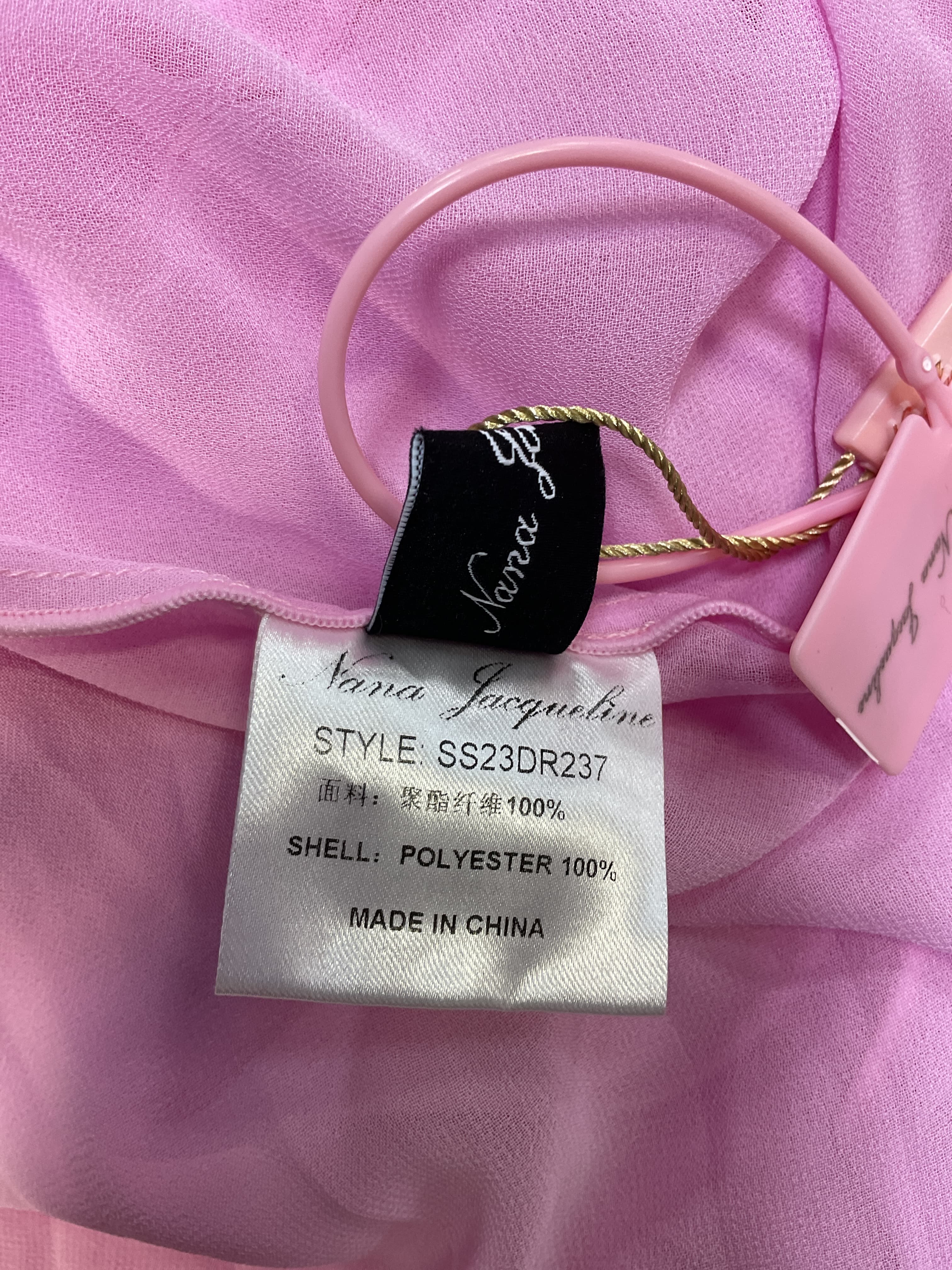 Raya Halter Dress In Pink - Image 4