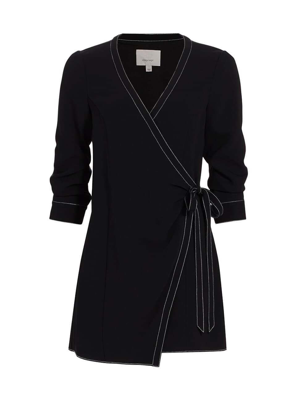 Chelsea Wrap Minidress - Image 1