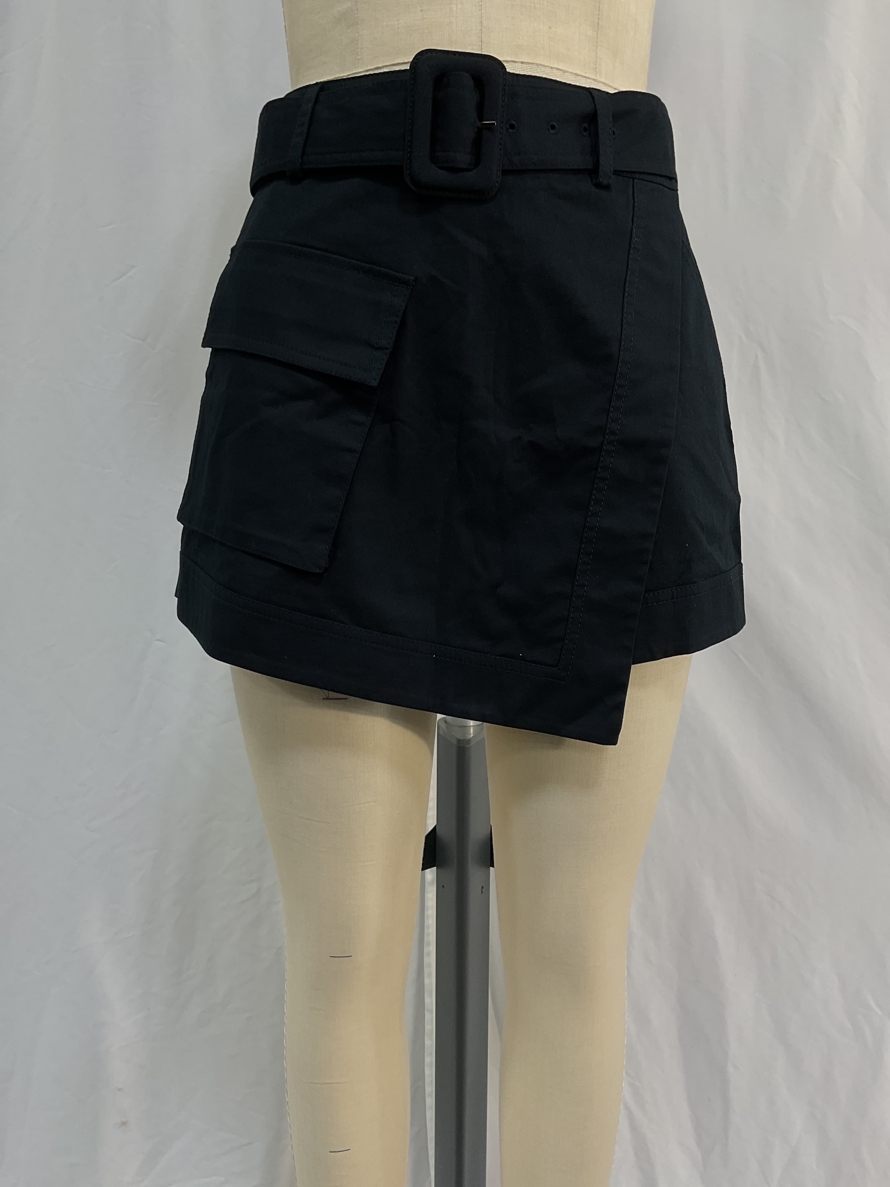 Lizette Belted Utilitarian Miniskort - Image 2
