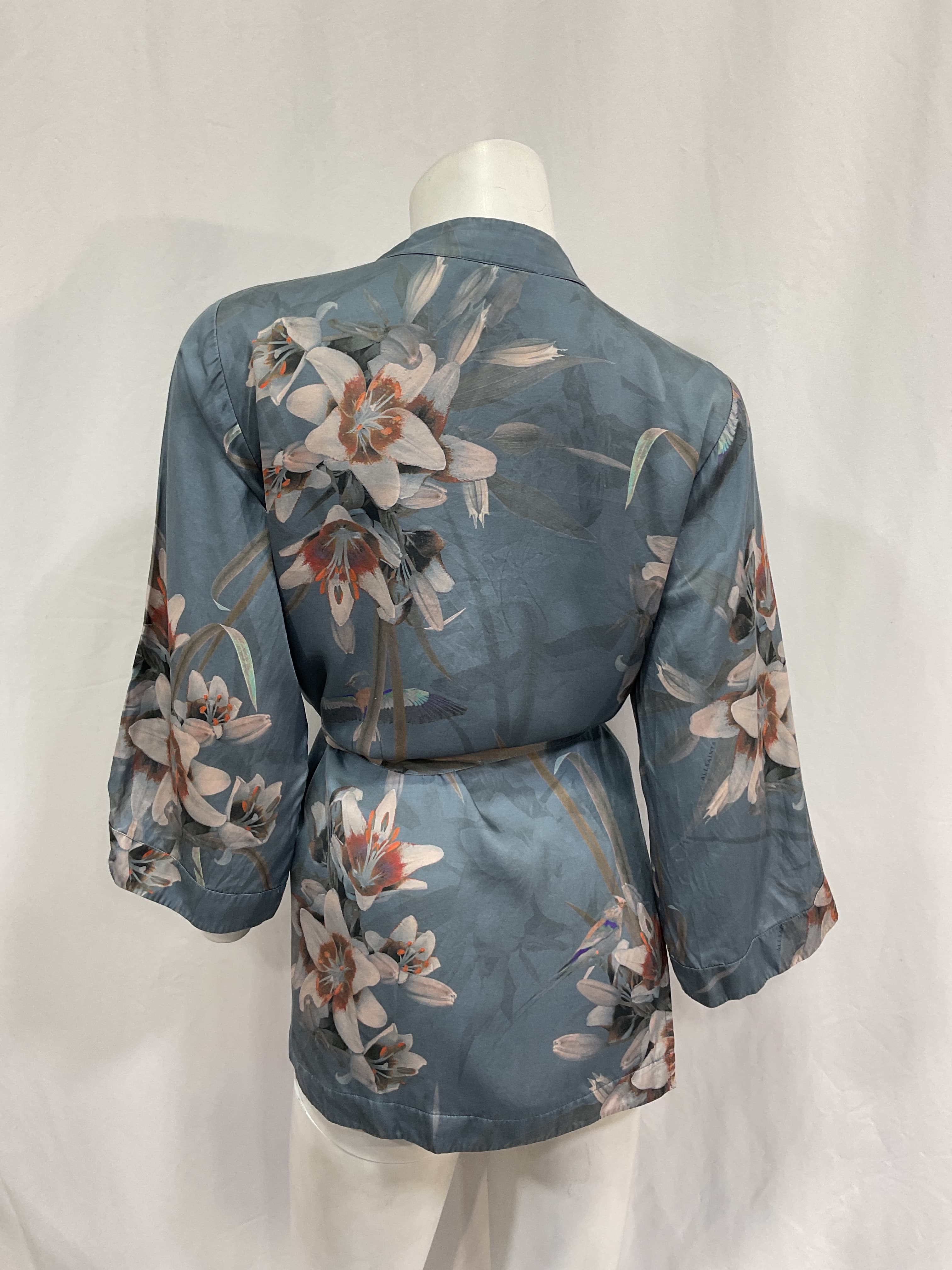 Carina Kuroyuri Silk Blend Kimono - Image 3