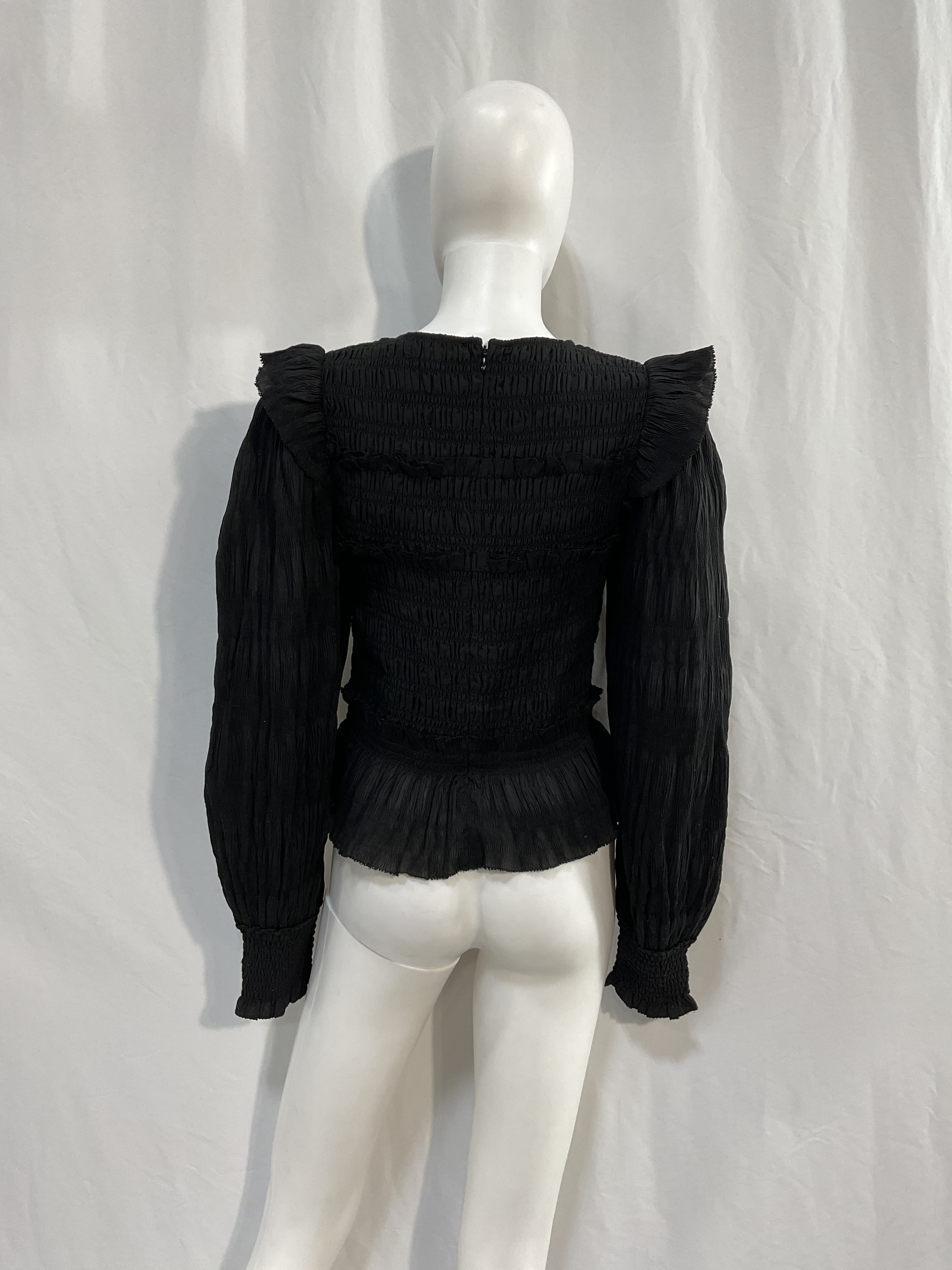 Pasha Pleated Smocked Top - Image 3