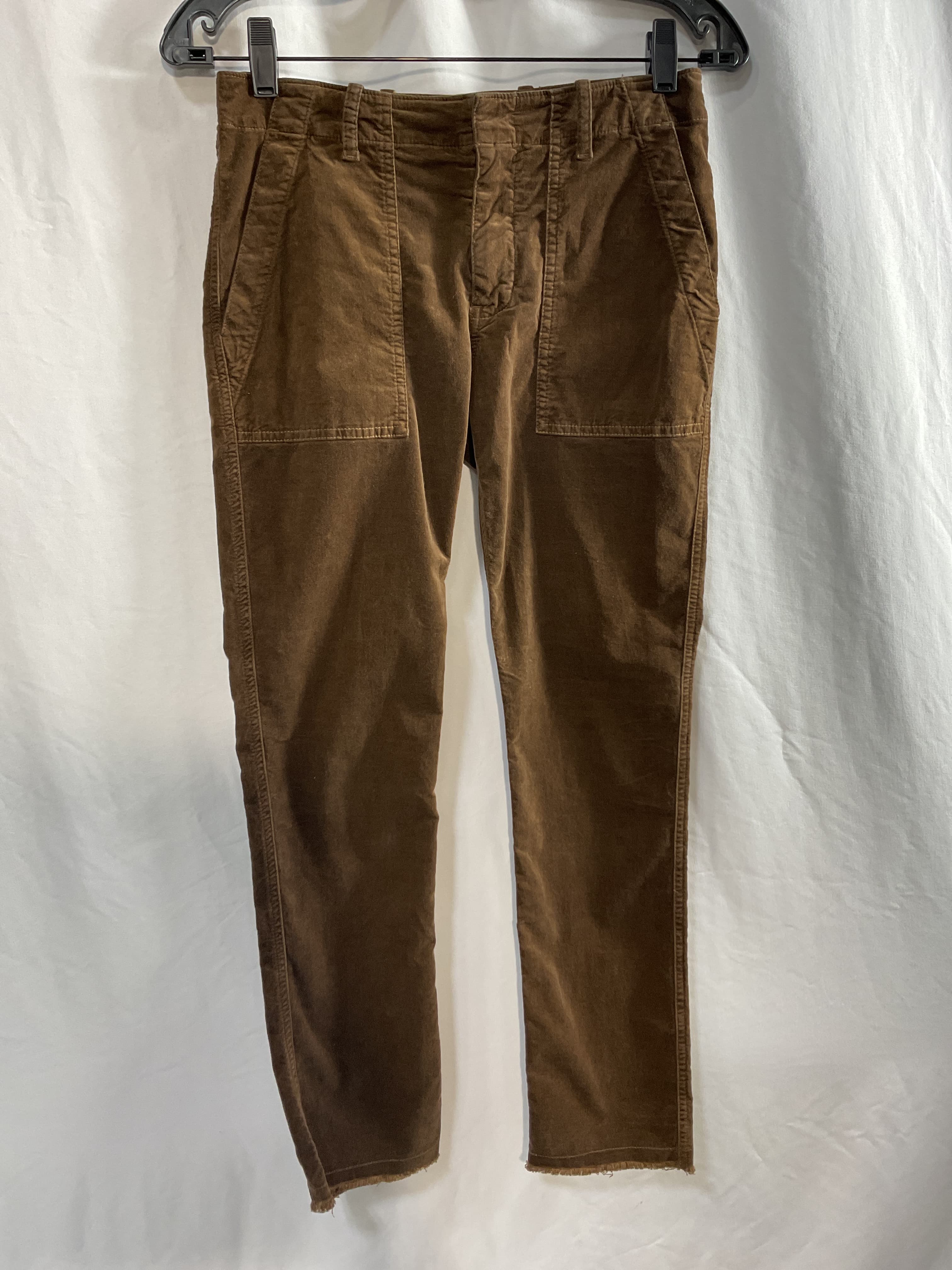 Jenna Cropped Cotton-Blend Corduroy Slim-Leg Pants - Image 3