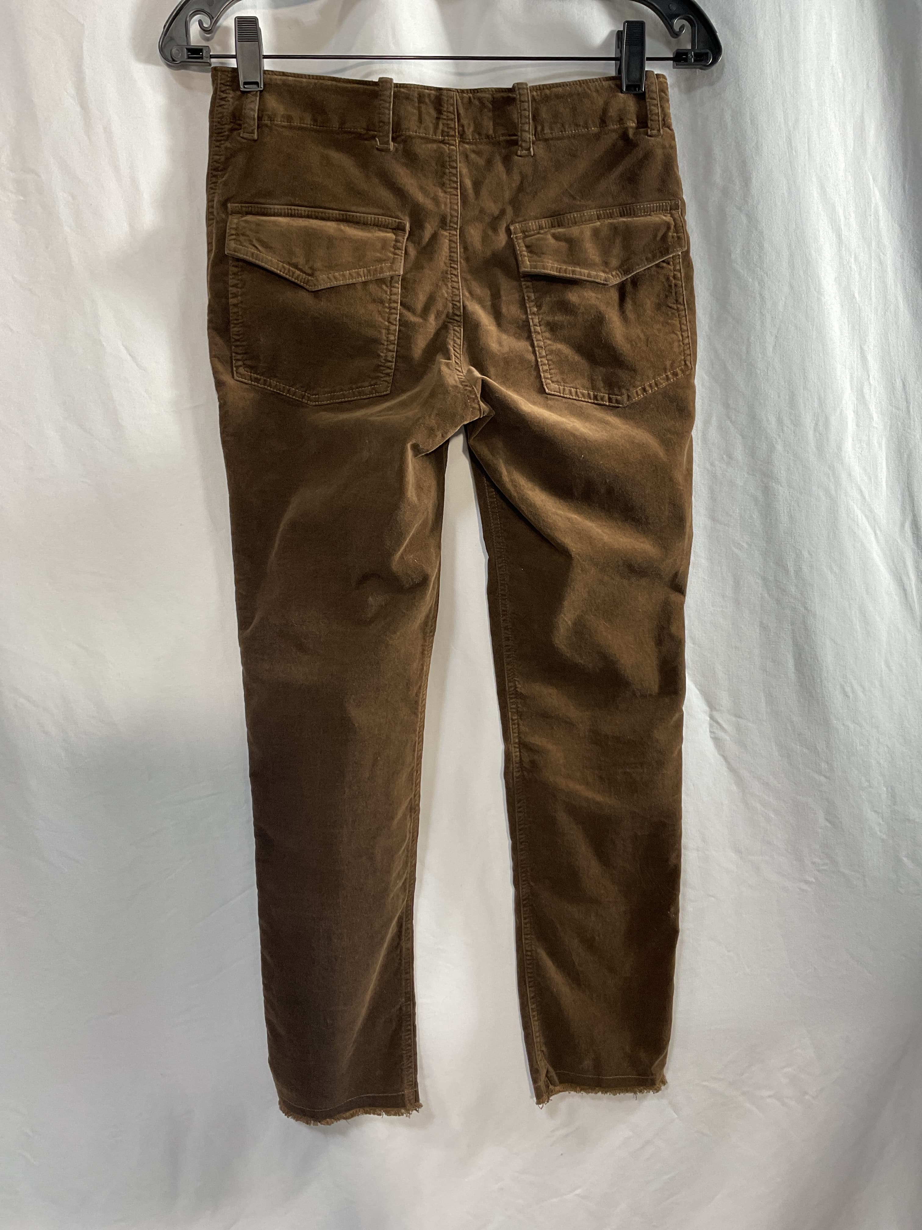 Jenna Cropped Cotton-Blend Corduroy Slim-Leg Pants - Image 4