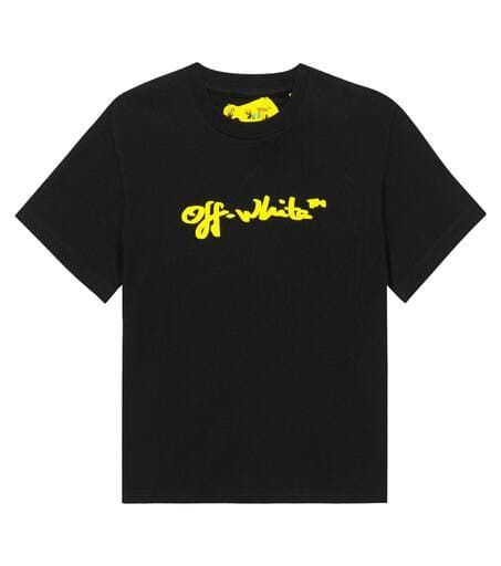 Kids Logo Cotton Jersey T-Shirt - Image 1