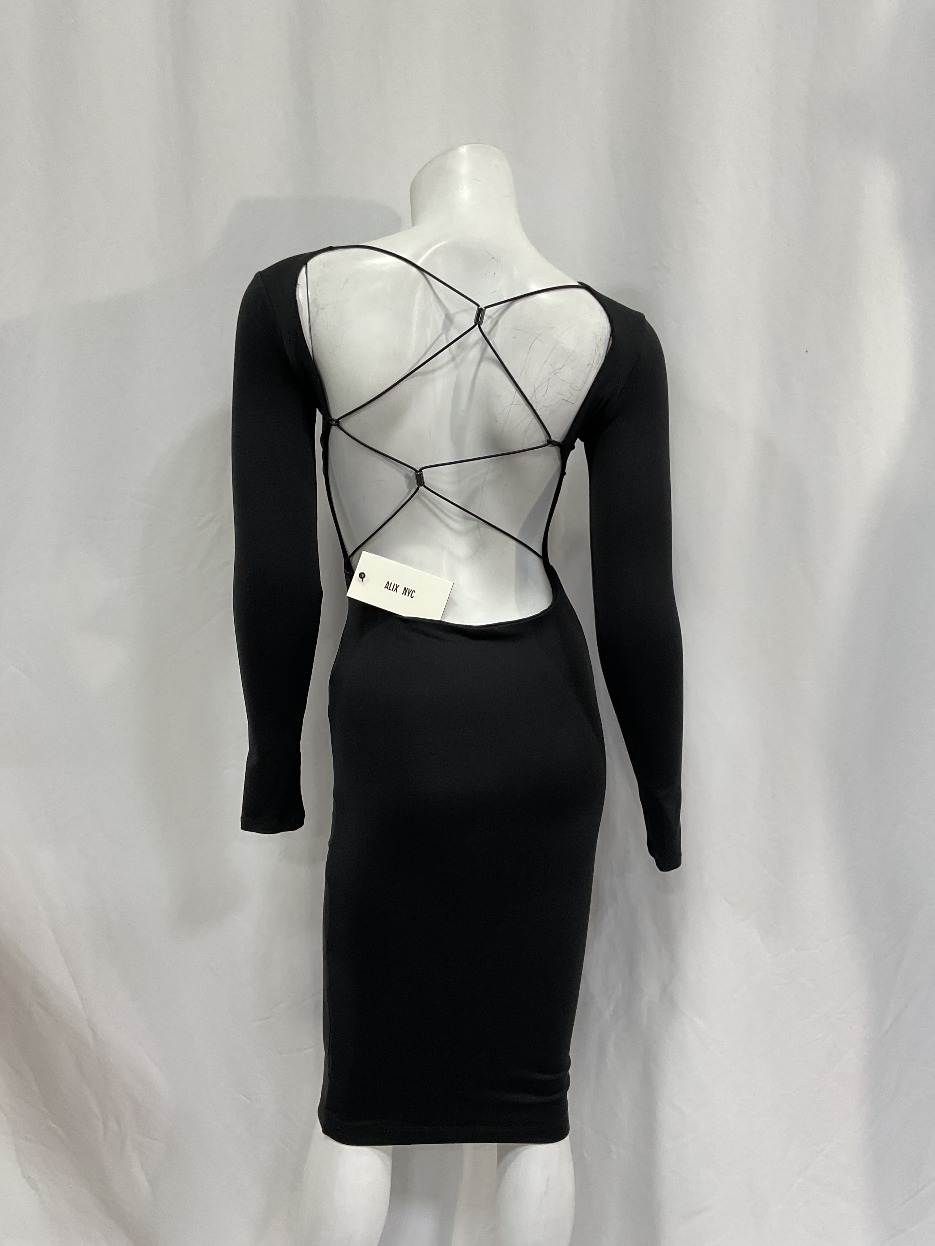 Eden Dress In Black - Image 4