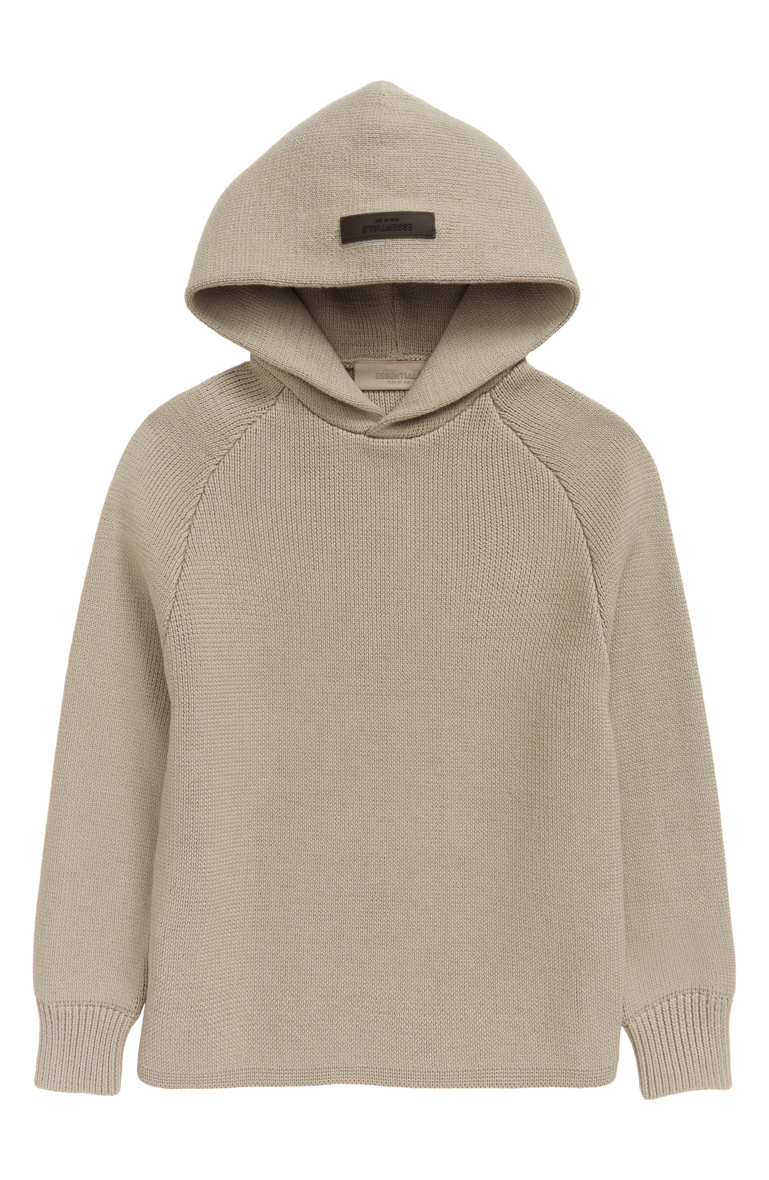 Essentials Kids' Knit Hoodie - Image 1