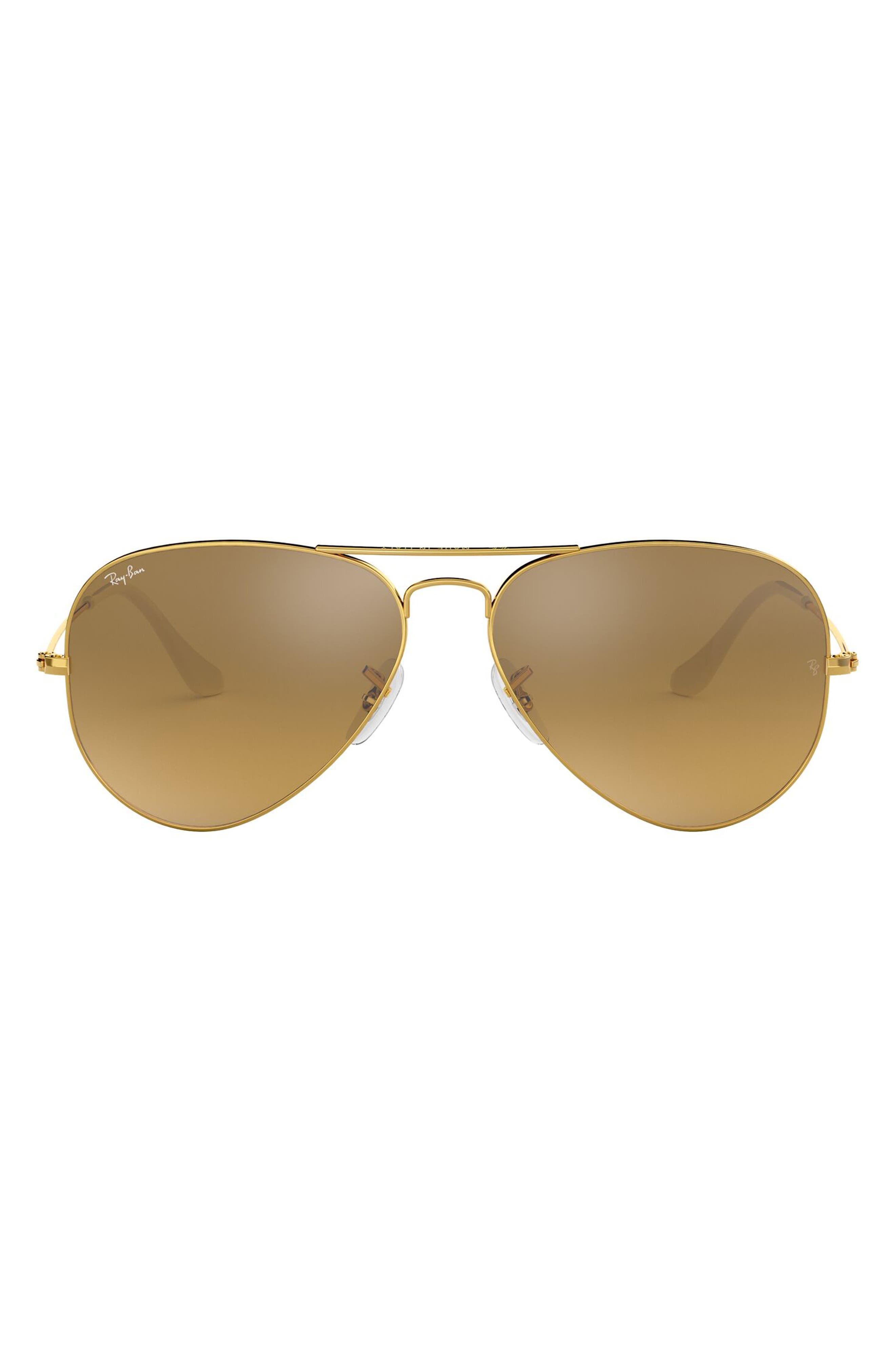 Small Original 55mm Aviator Sunglasses - Image 1