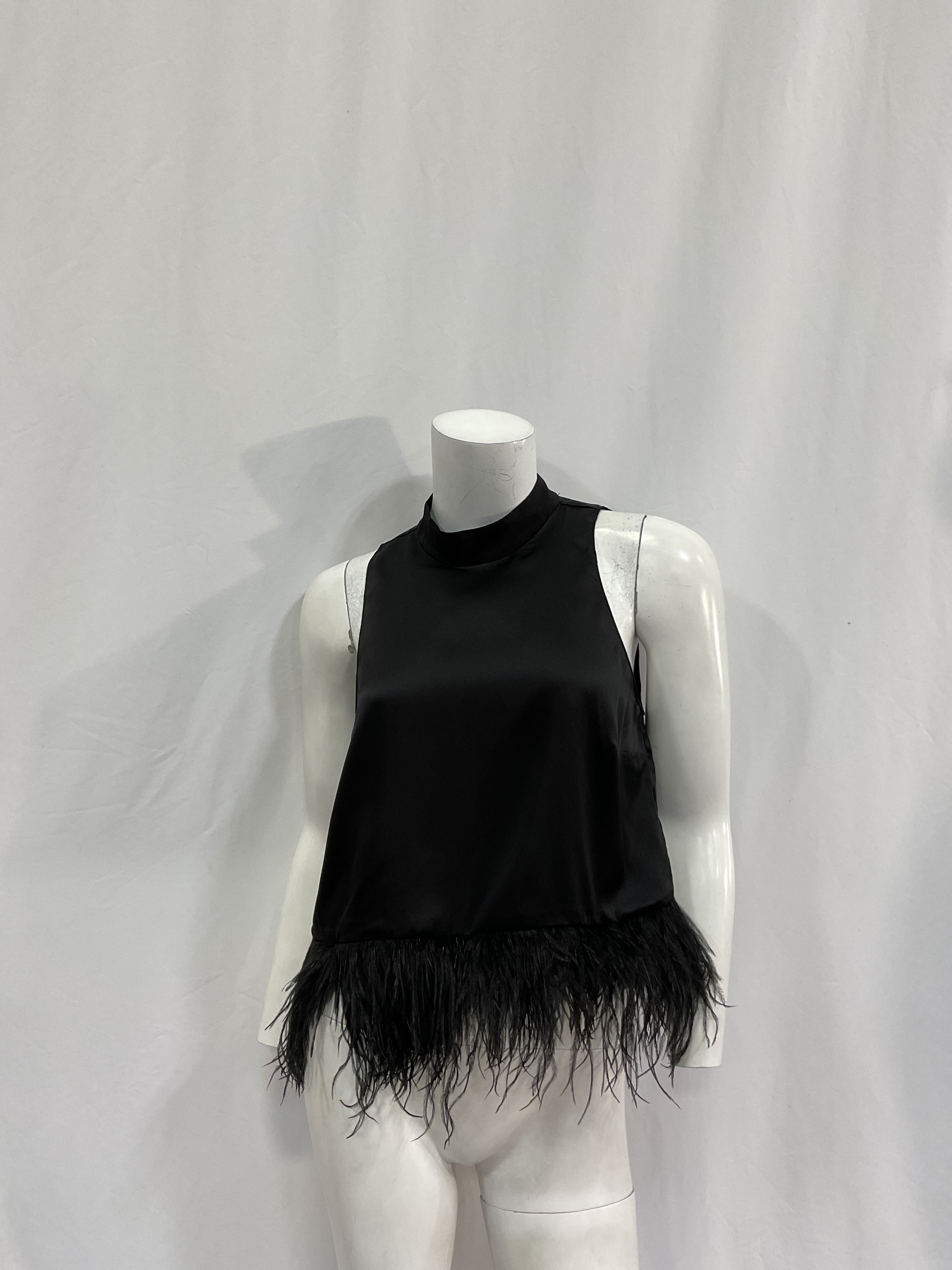 Delfina Top In Black - Image 4