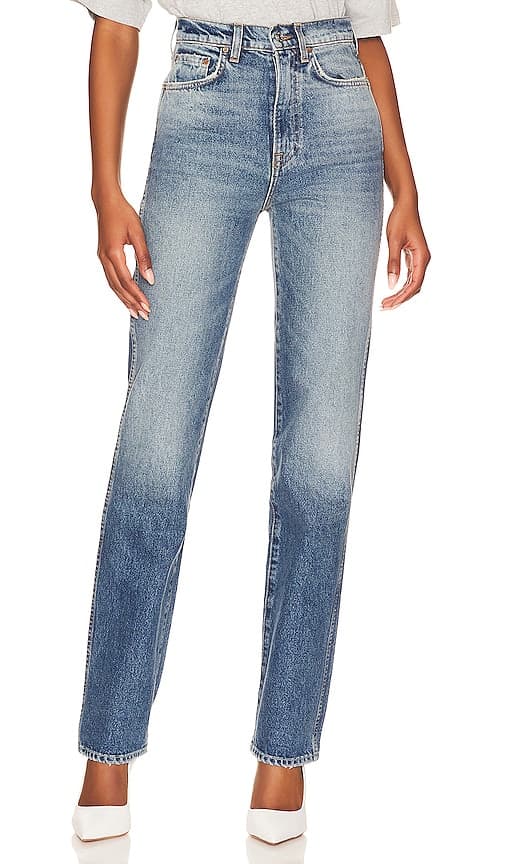 Sara Super High Rise Slim Straight In Market Street - Image 1