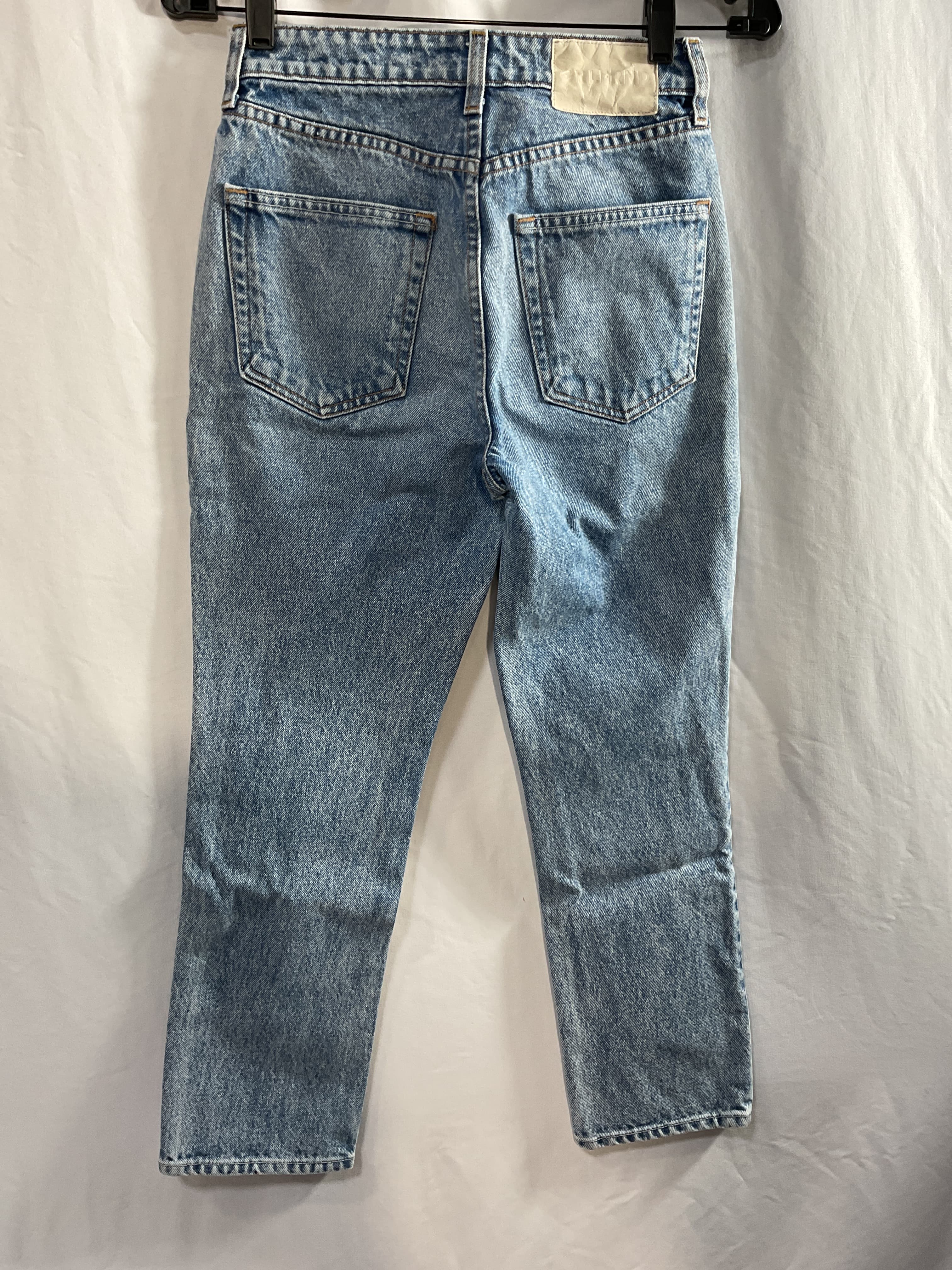 Karolina Petite High Rise Straight Crop In Larchmont - Image 3
