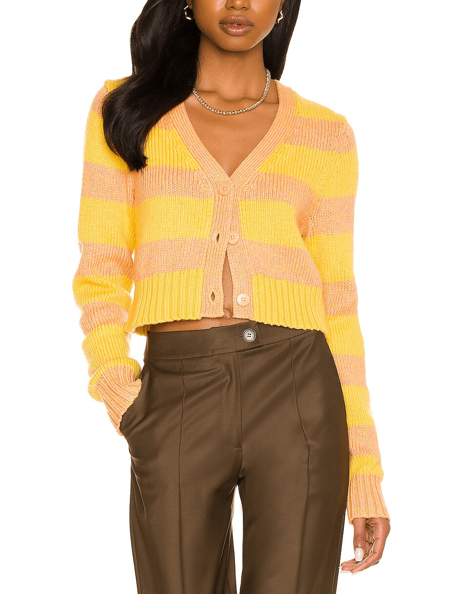 Olin Cropped Cardigan - Image 1