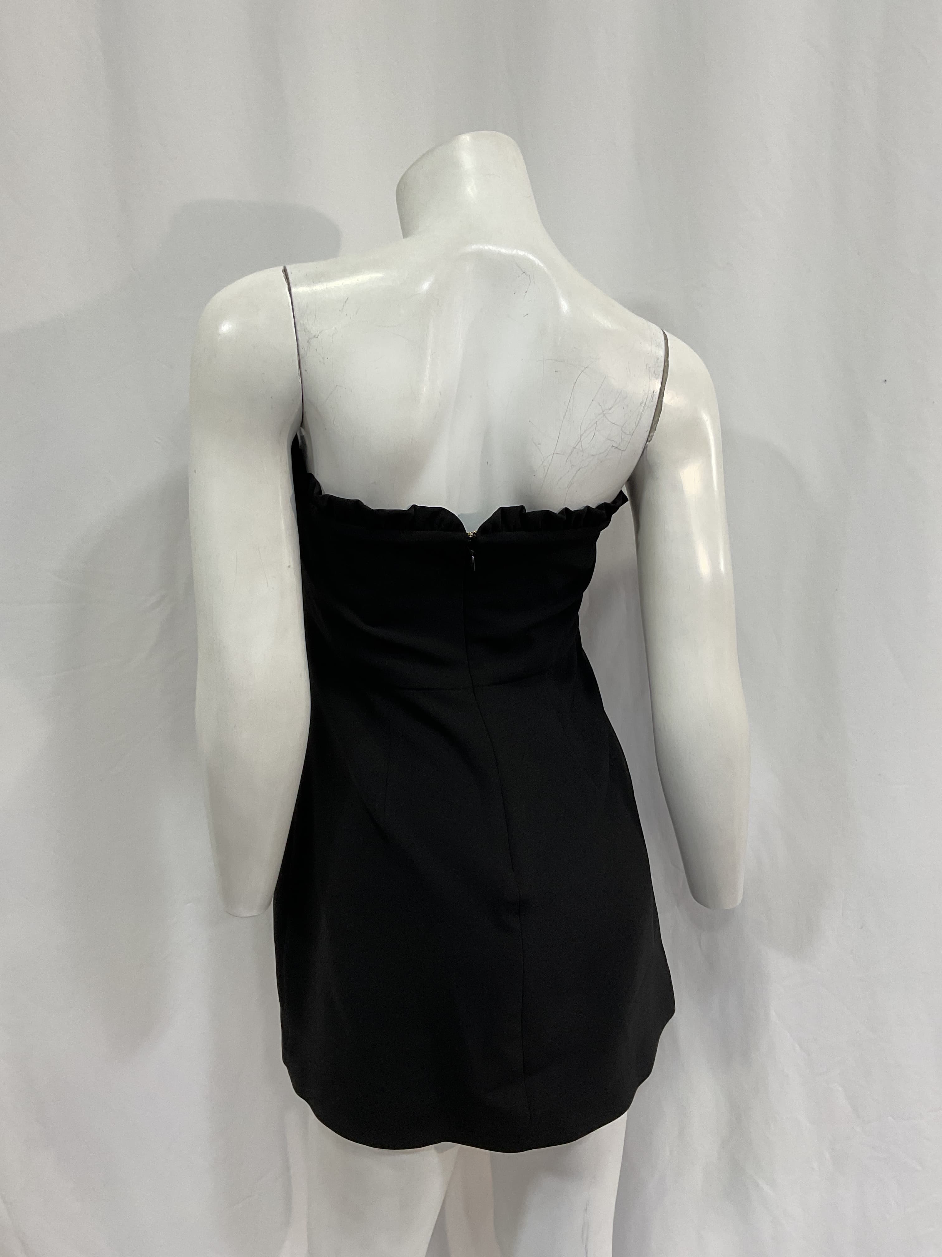 Brooke Mini Dress In Black - Image 2