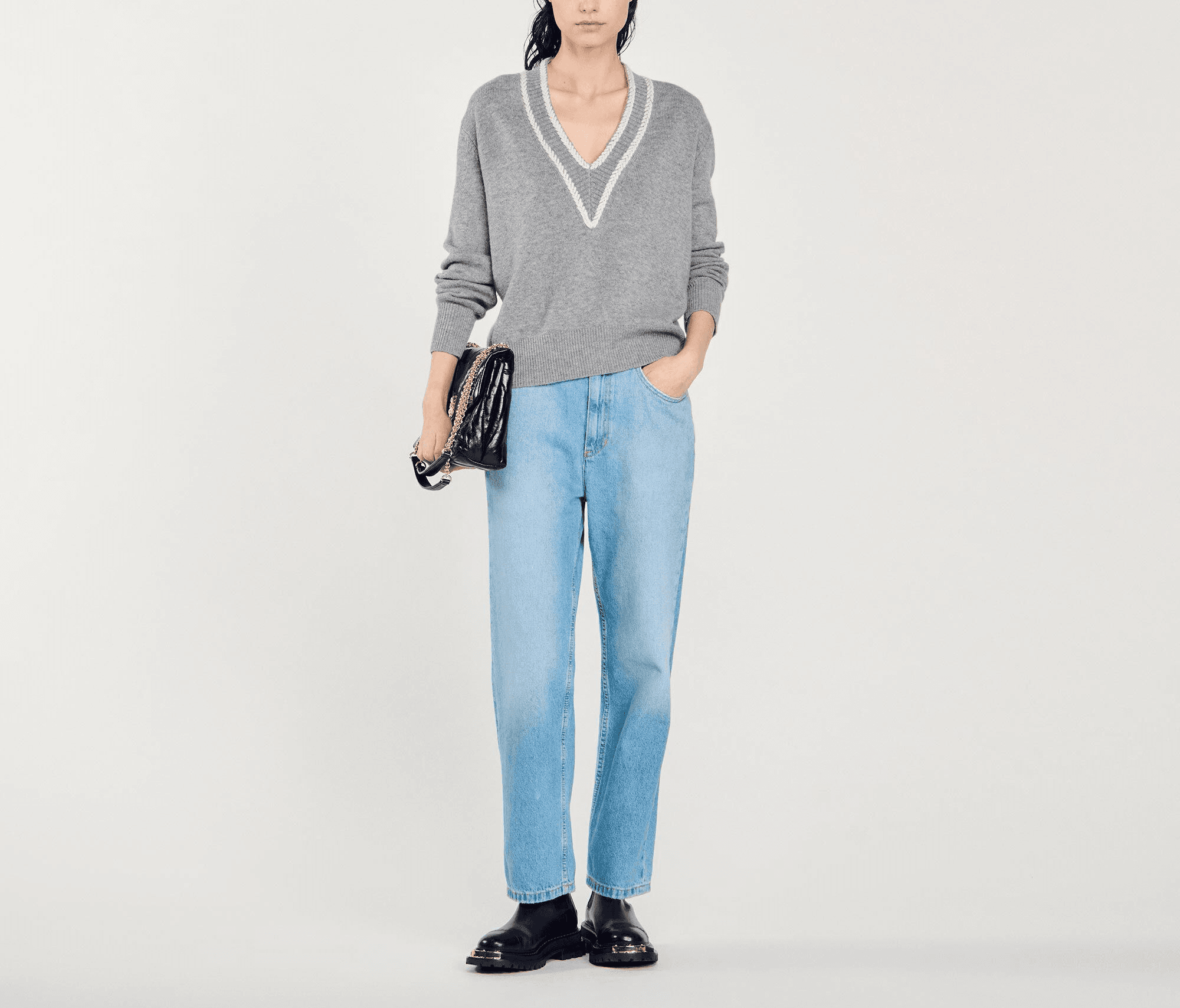 Wool And Cashmere Sweater - Image 1