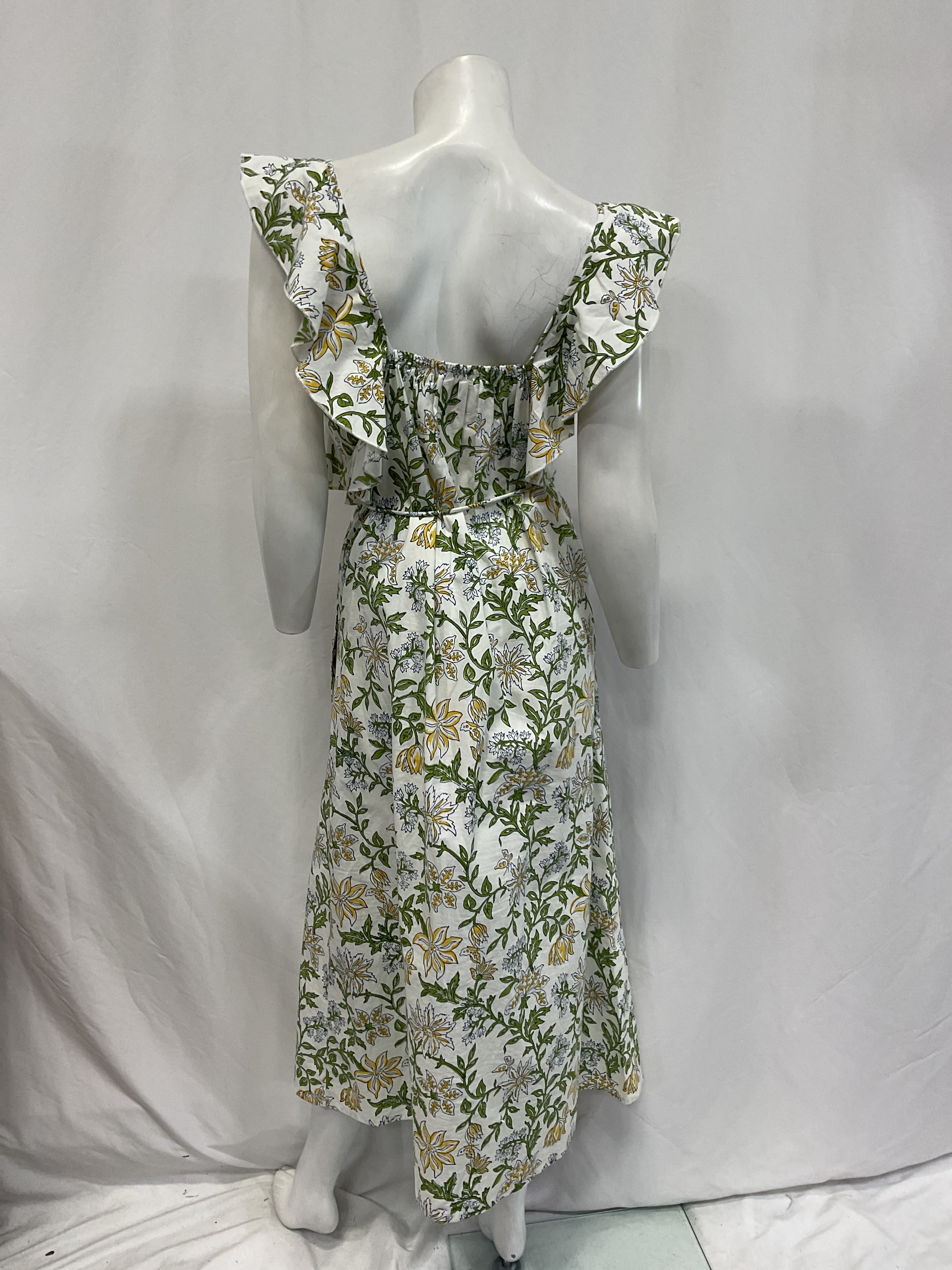 Annabella Belted Floral Midi-Dress - Image 4