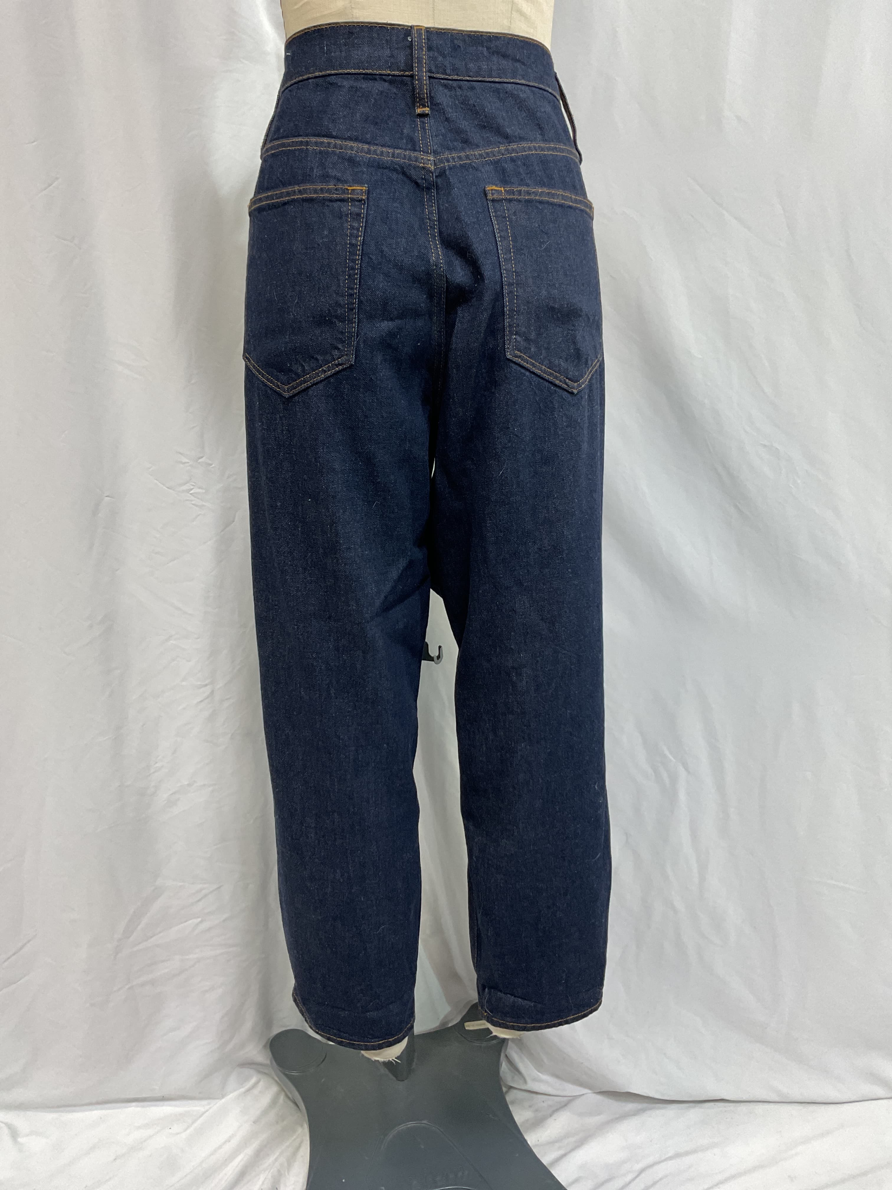 FRAME Ultra High Rise Barrel Jeans - Image 4