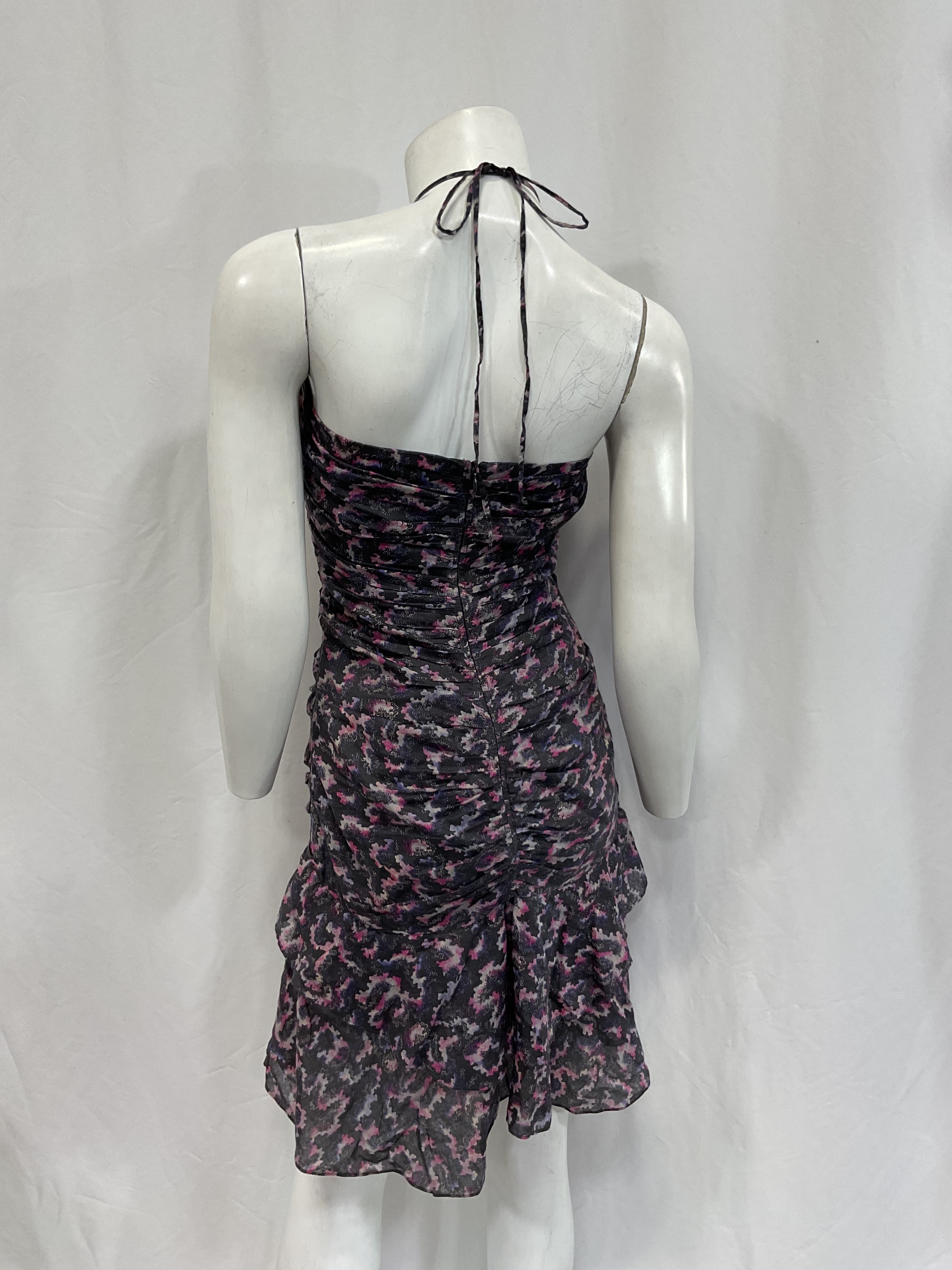 Ilanka Mini Dress In Faded Black - Image 2