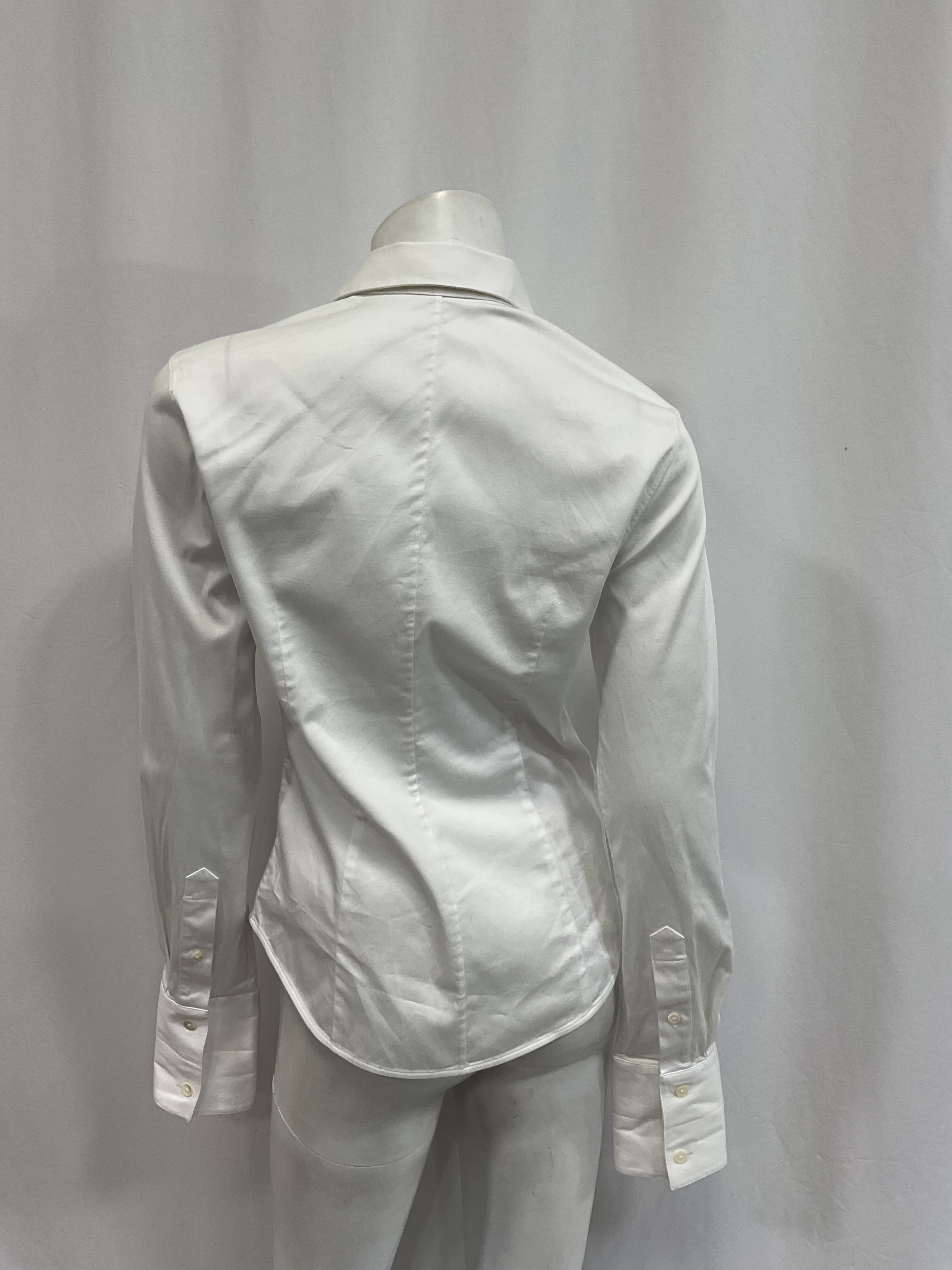 Fitted Shirt In Optic White - Image 4