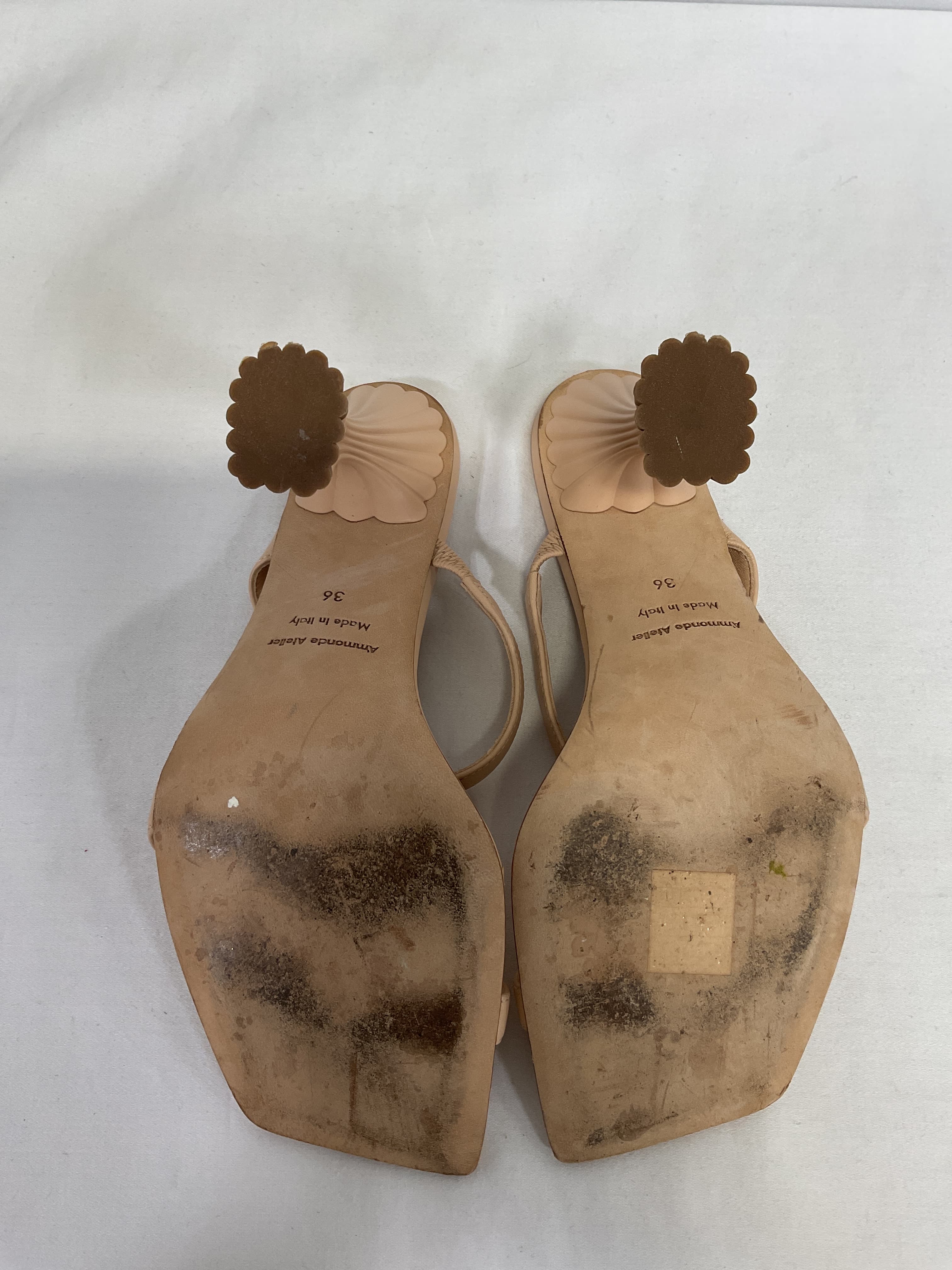 Andrea 100 Sandals In Nude - Image 3