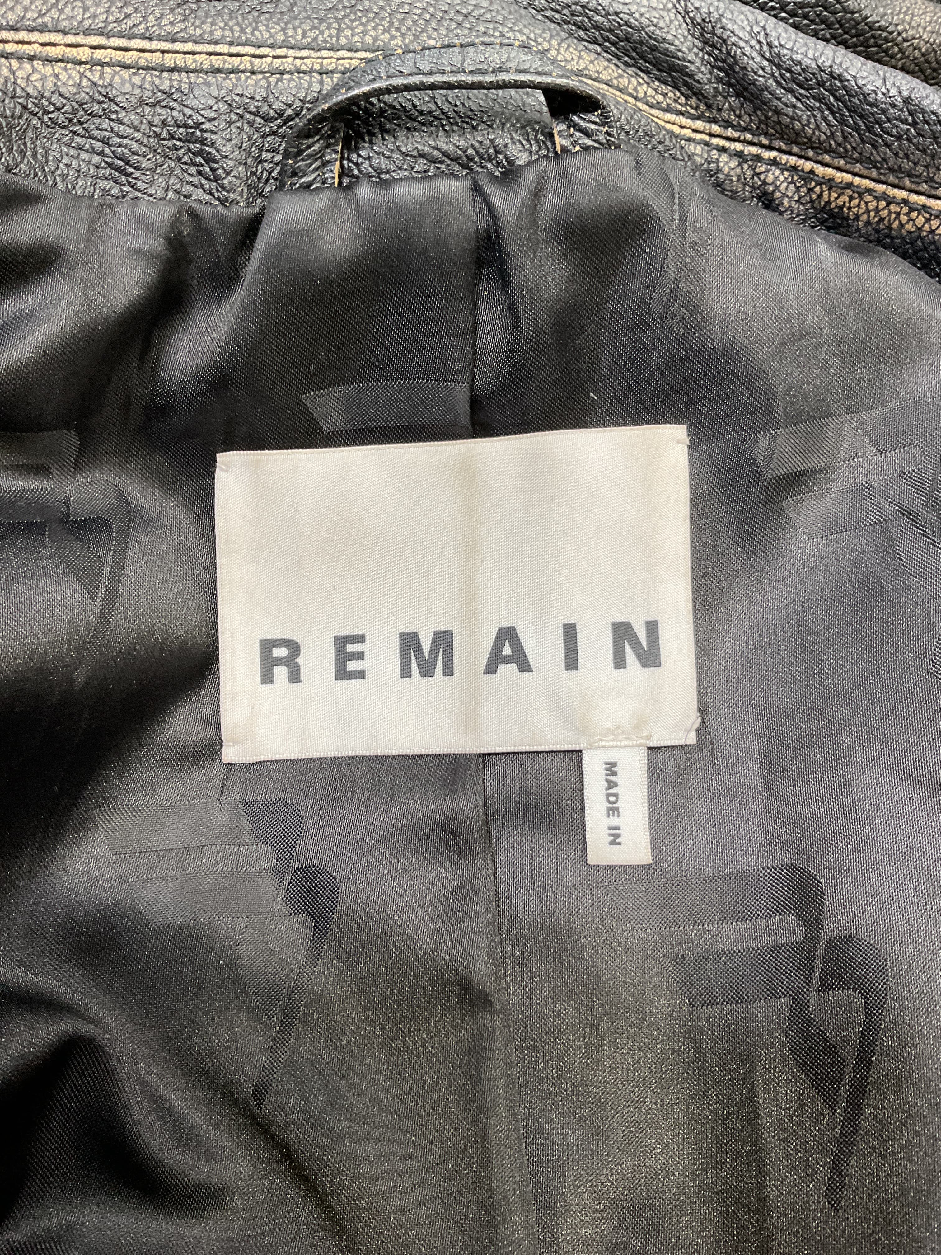Kamia Paneled Textured-Leather Blazer - Image 4