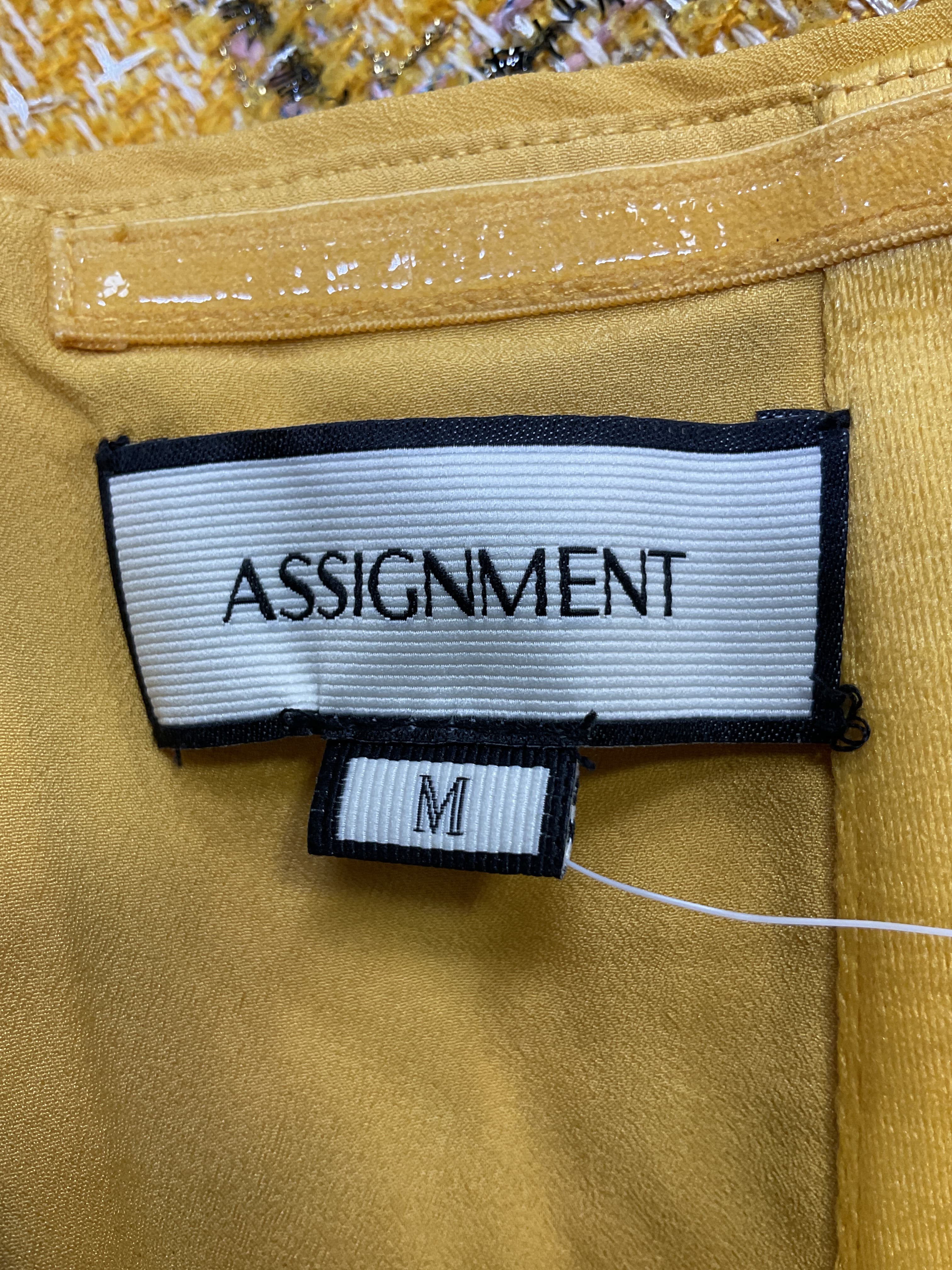Cady Mini Dress In Yellow - Image 4
