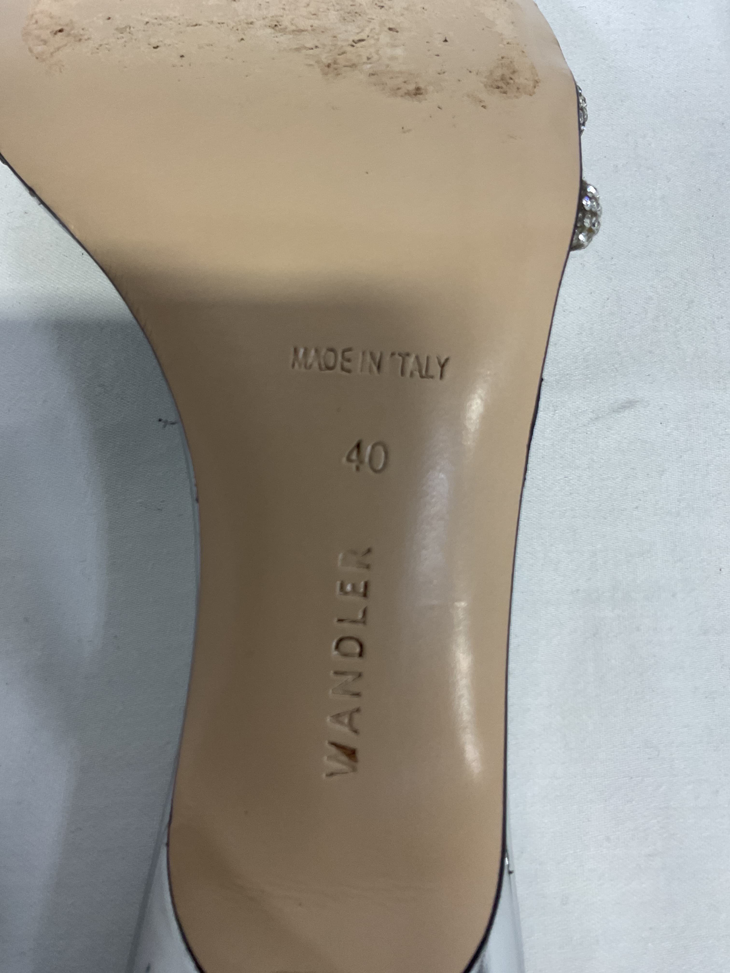 Julio Crystal-Embellished Leather Sandals - Image 3