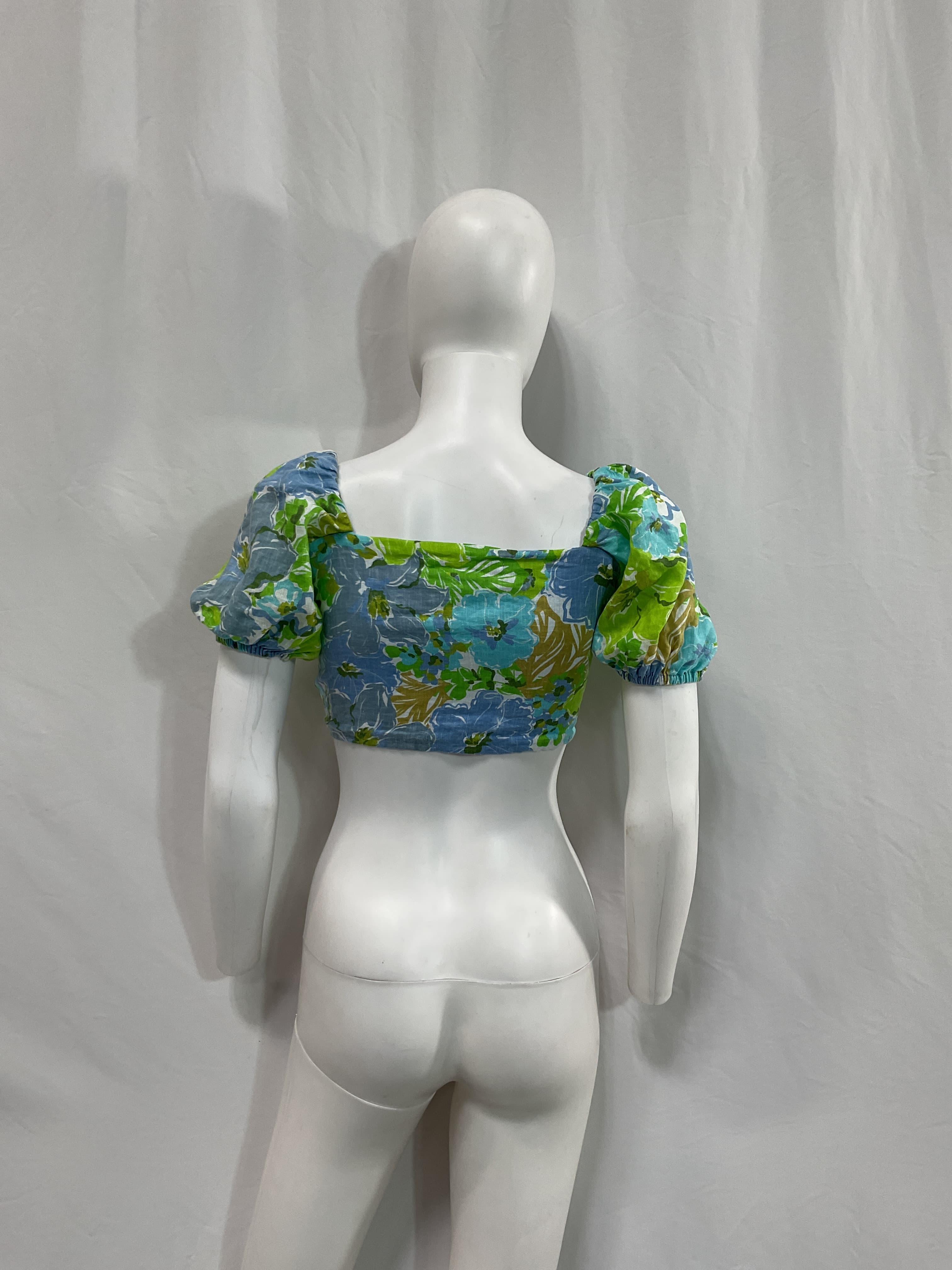 Eva Top In San Benedetto Floral - Image 2