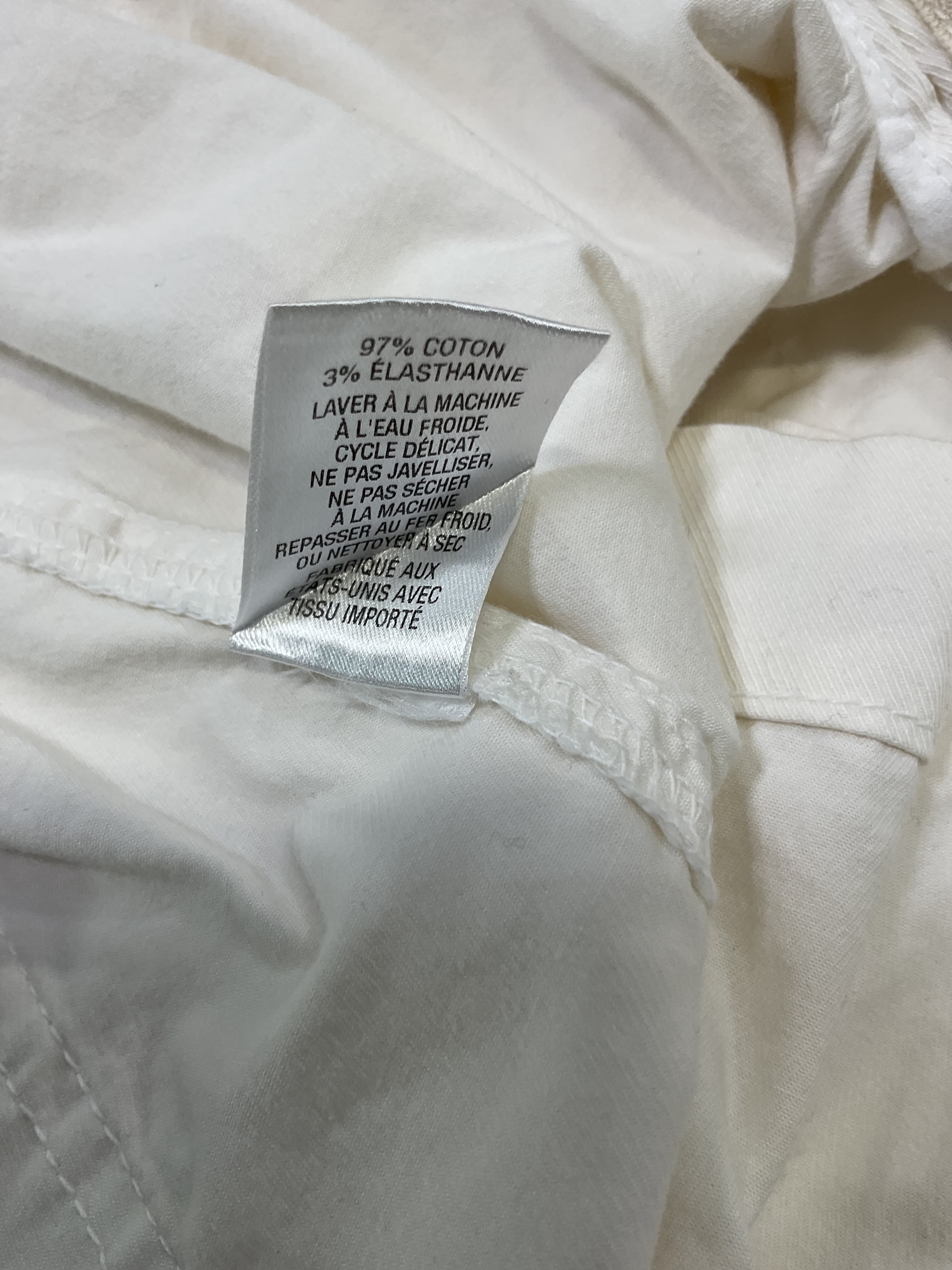 Utility Short In White - Image 2