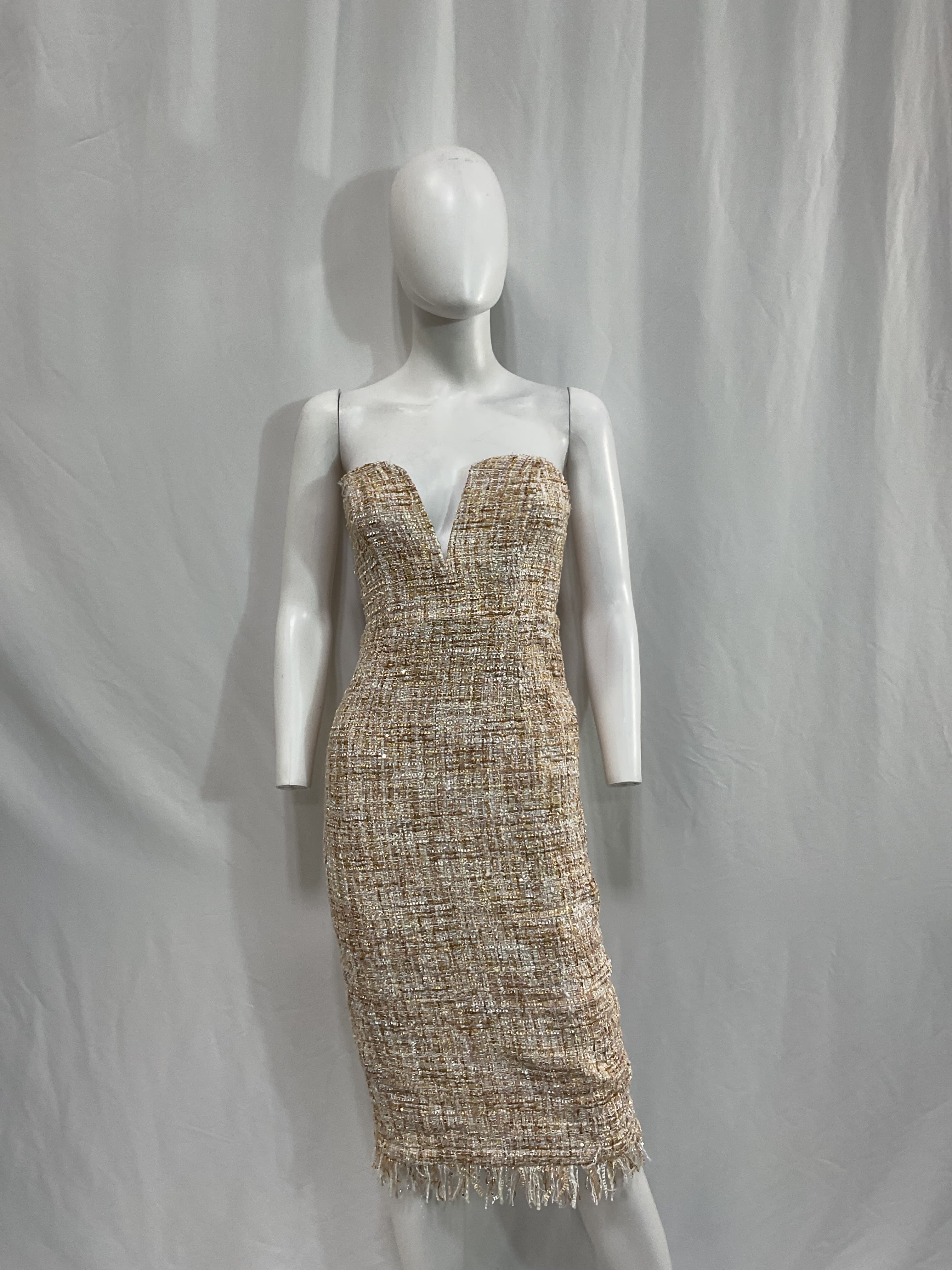 Dress 691 In Cream Multi - Image 3