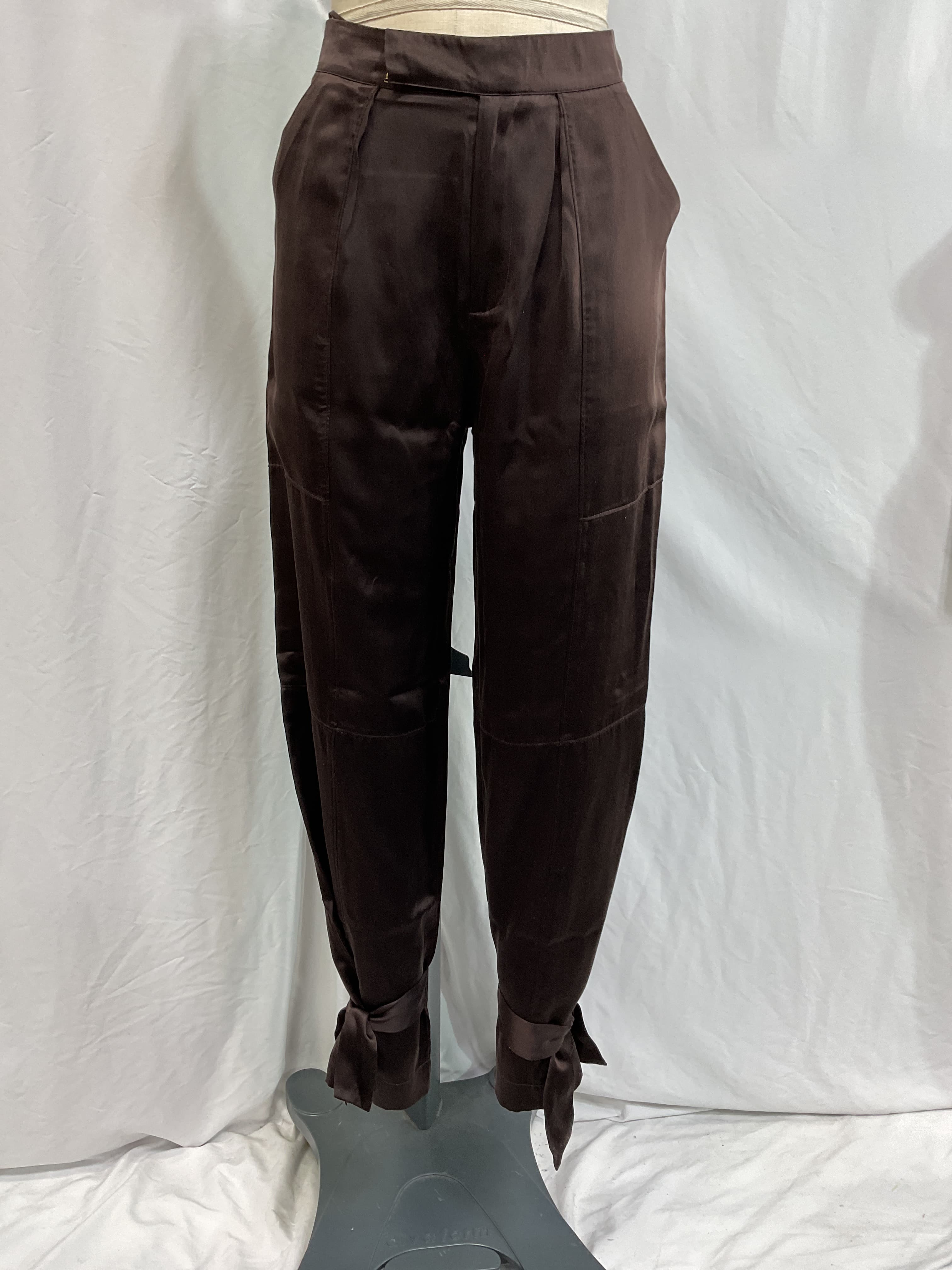 Erato Pant In Dark Chocolate - Image 2