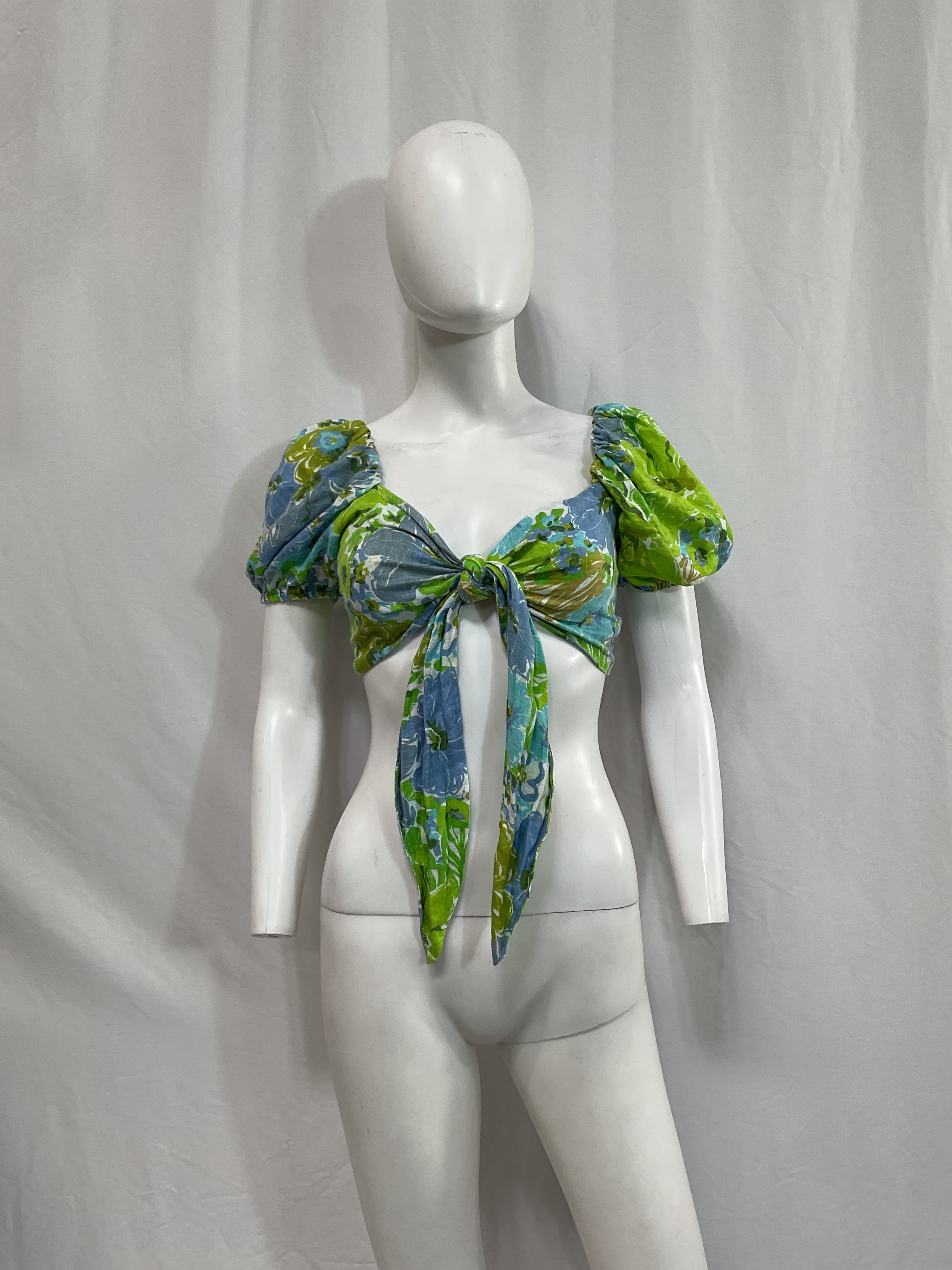 Eva Top In San Benedetto Floral - Image 3