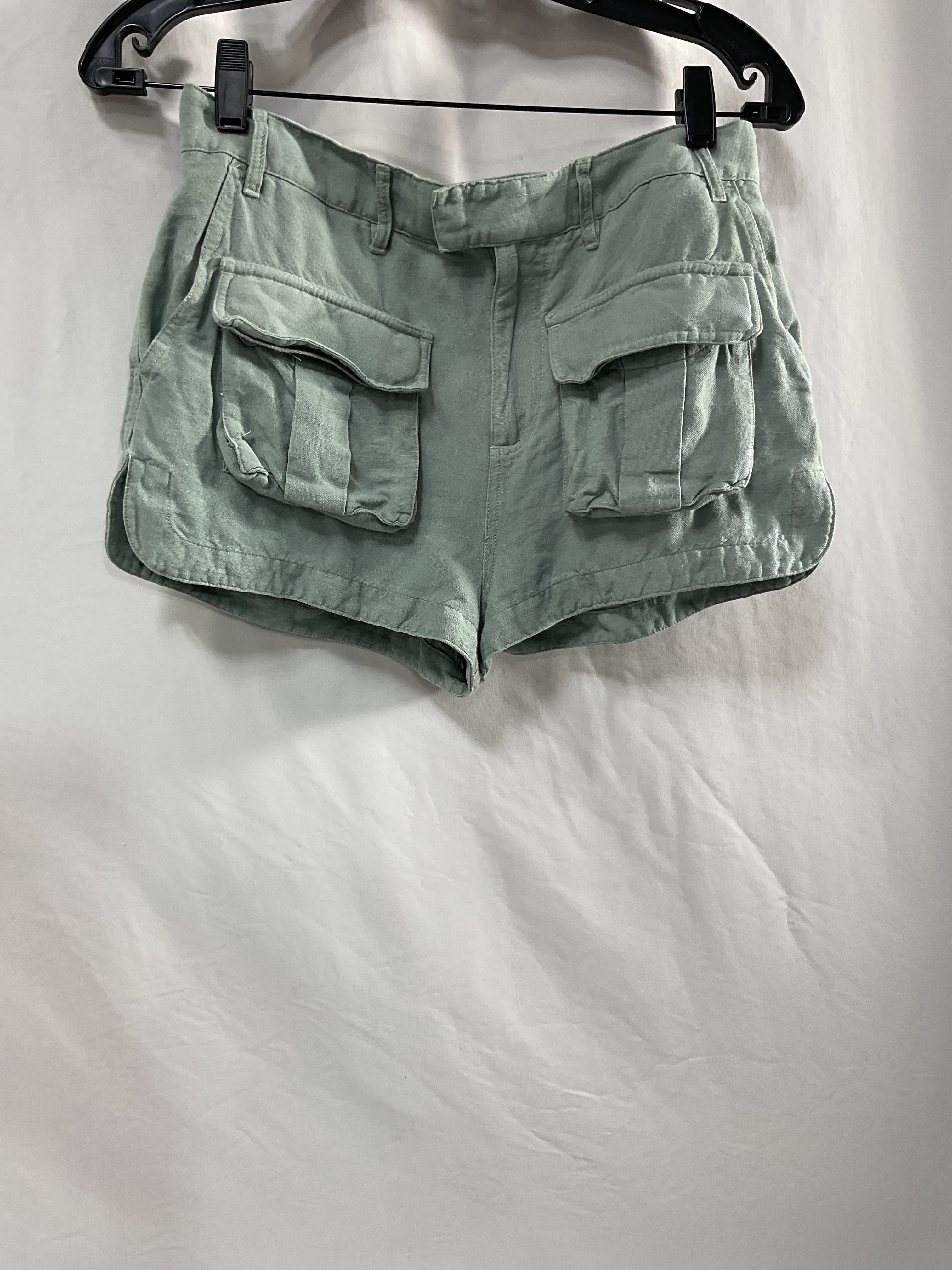 The Samy Short In Sage Green - Image 3