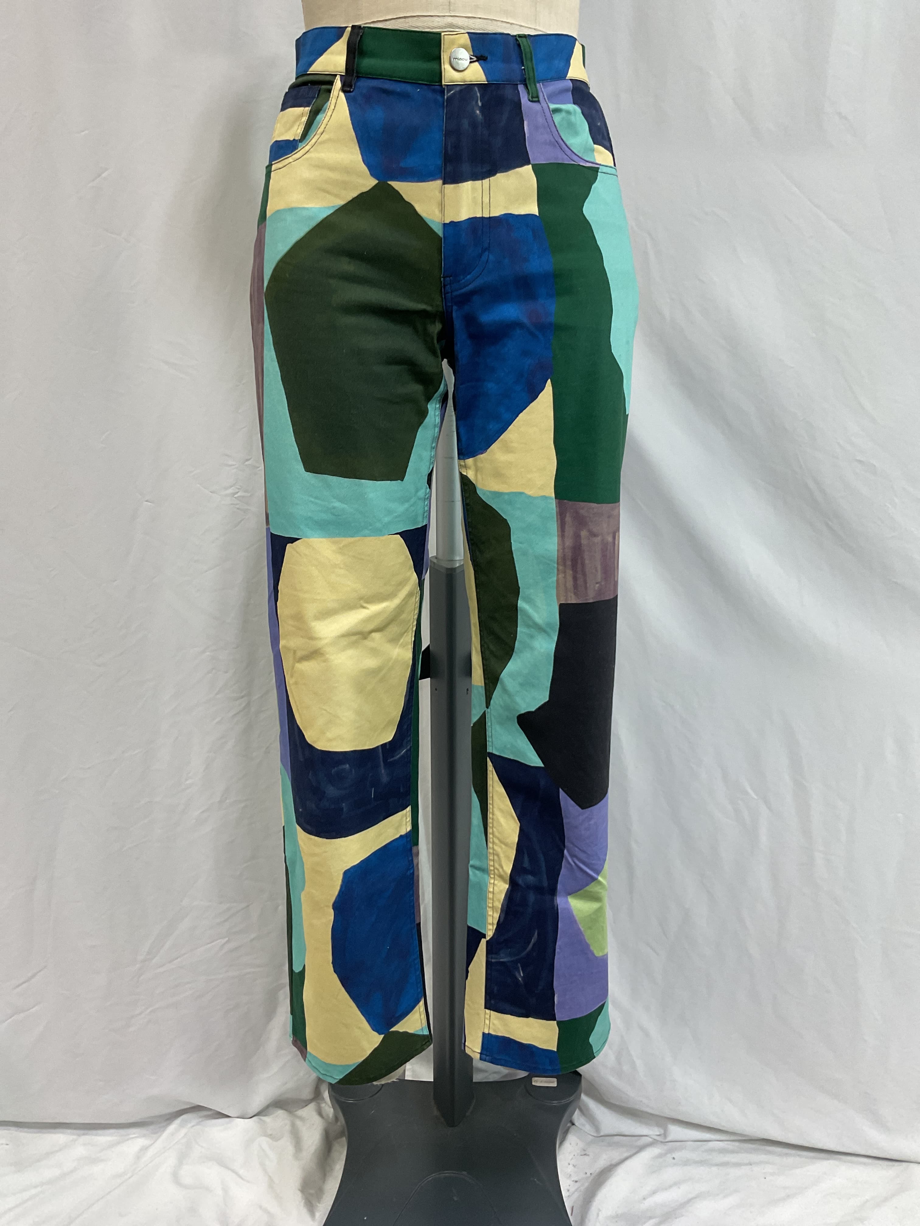 Miaou X Paloma Elsesser Fargo Pants In Abstraction - Image 2